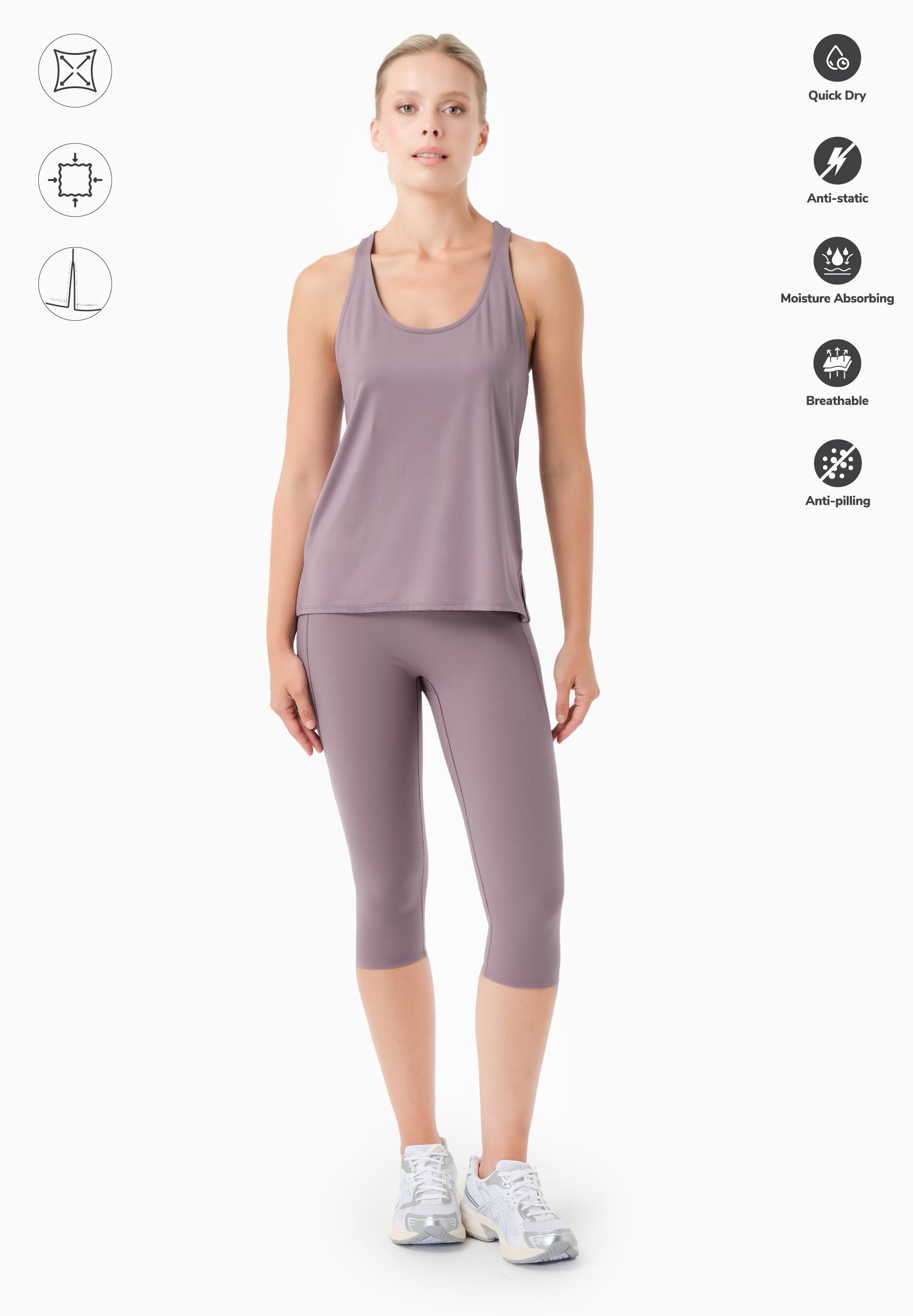 TINNA | Sportliches Tanktop aus recyceltem Polyamid