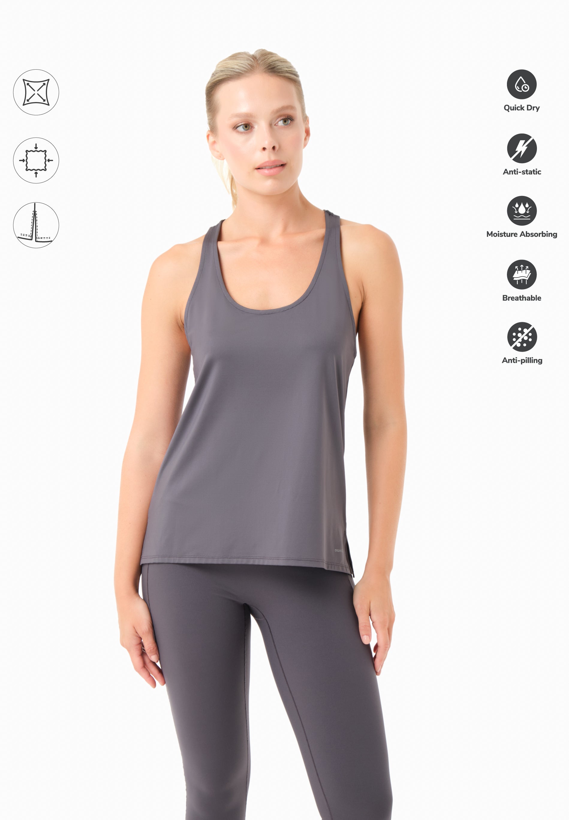 TINNA | Sportliches Tanktop aus recyceltem Polyamid