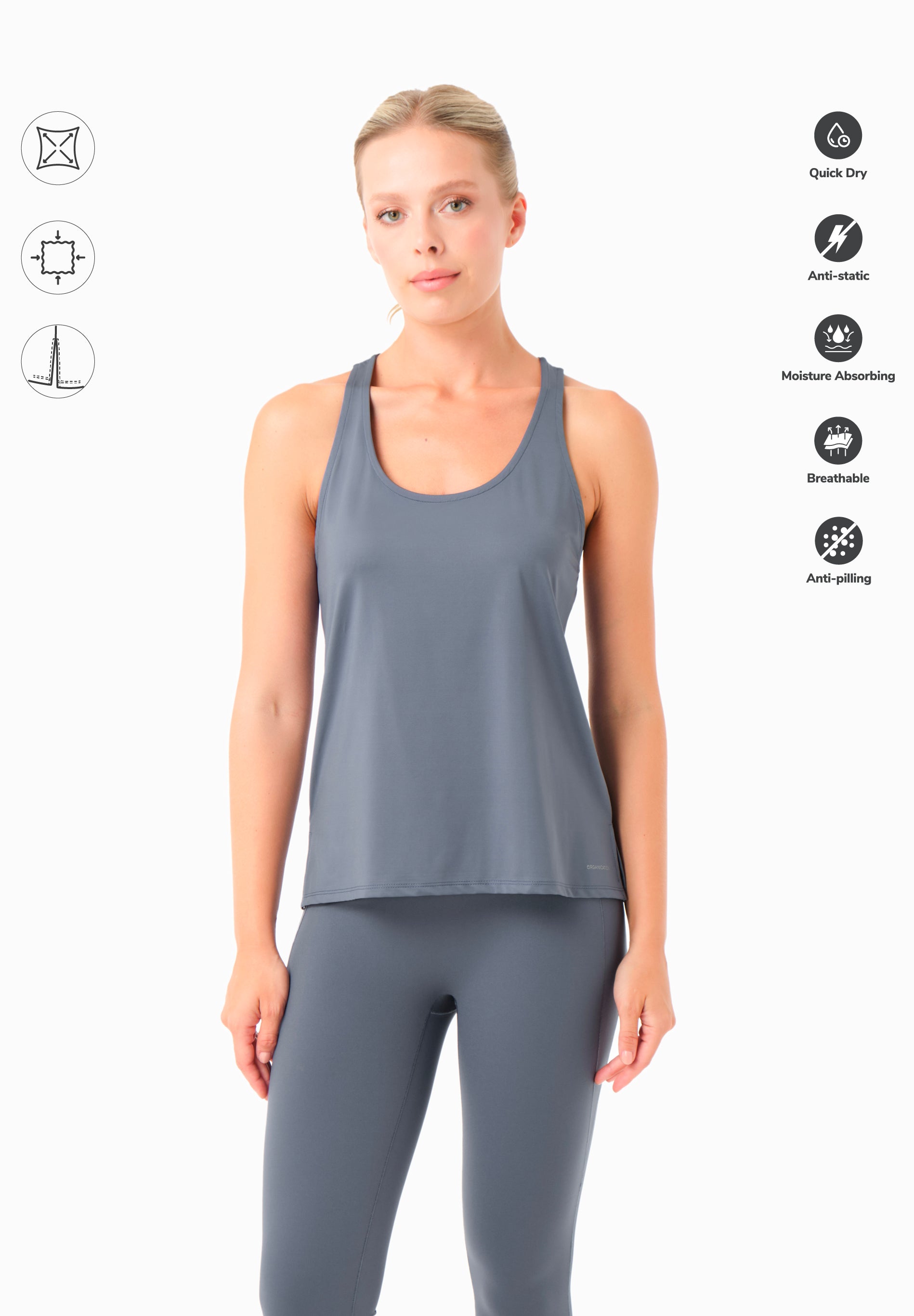 TINNA | Sportliches Tanktop aus recyceltem Polyamid