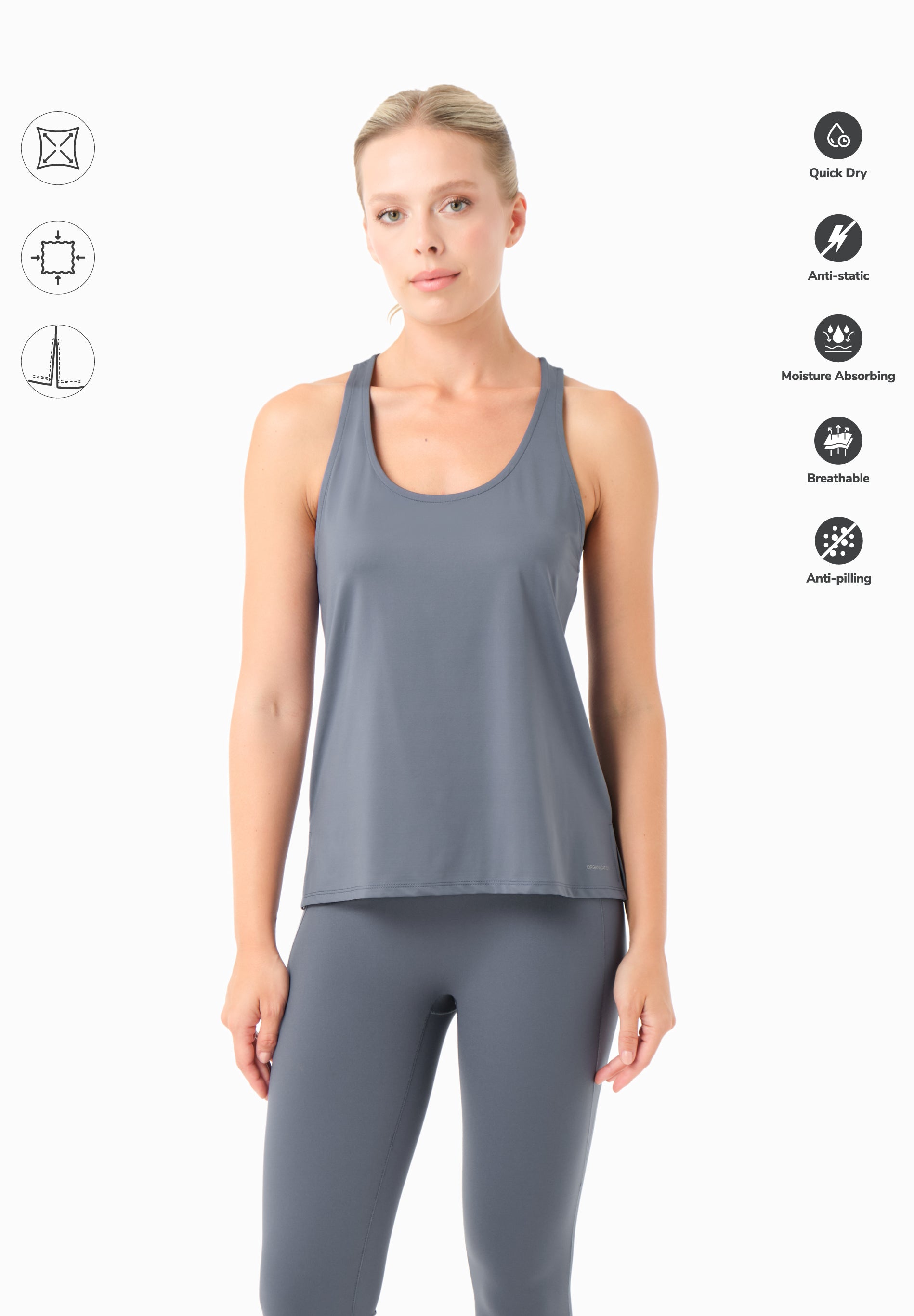 TINNA | Sportliches Tanktop aus recyceltem Polyamid