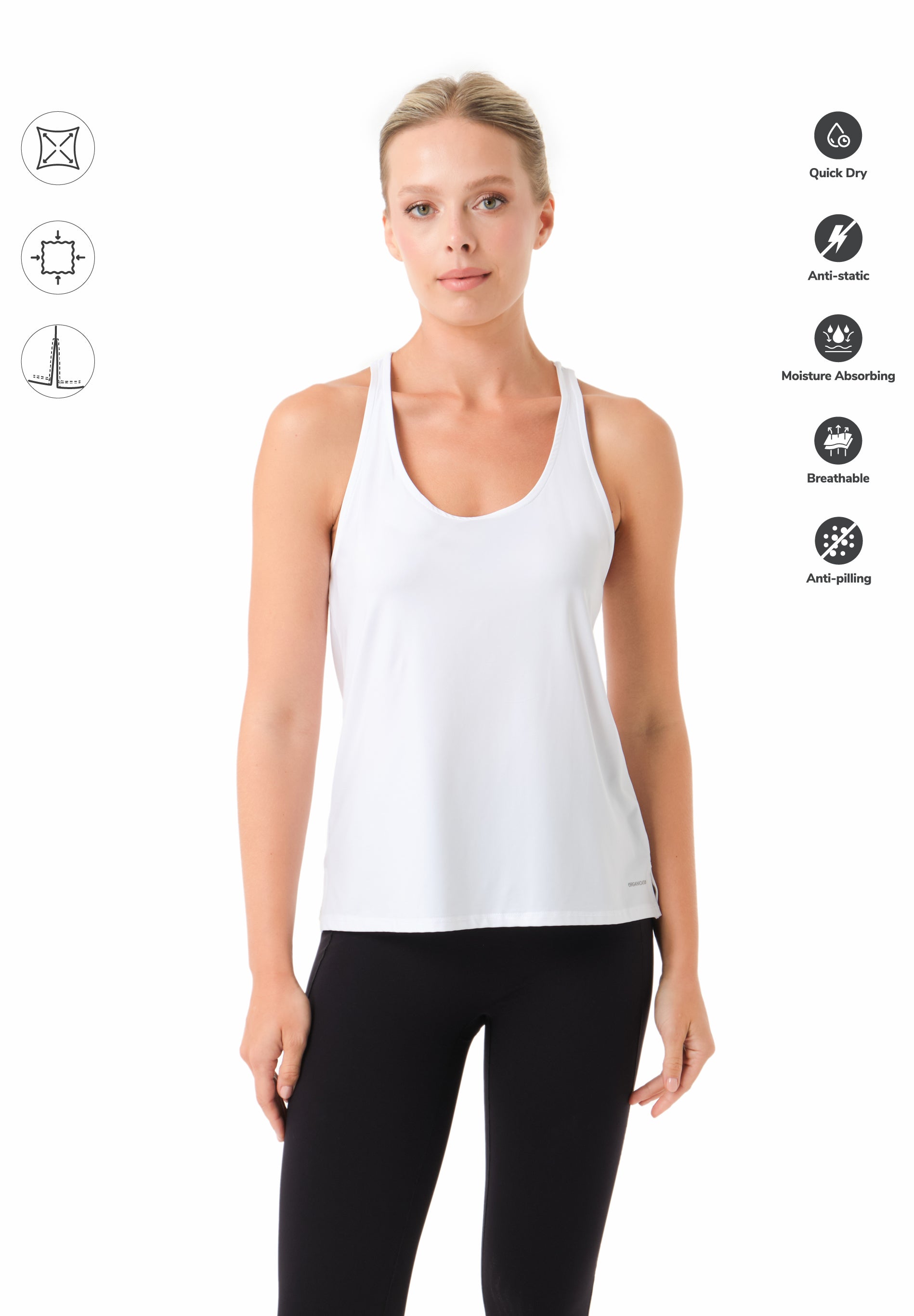 TINNA | Sportliches Tanktop aus recyceltem Polyamid