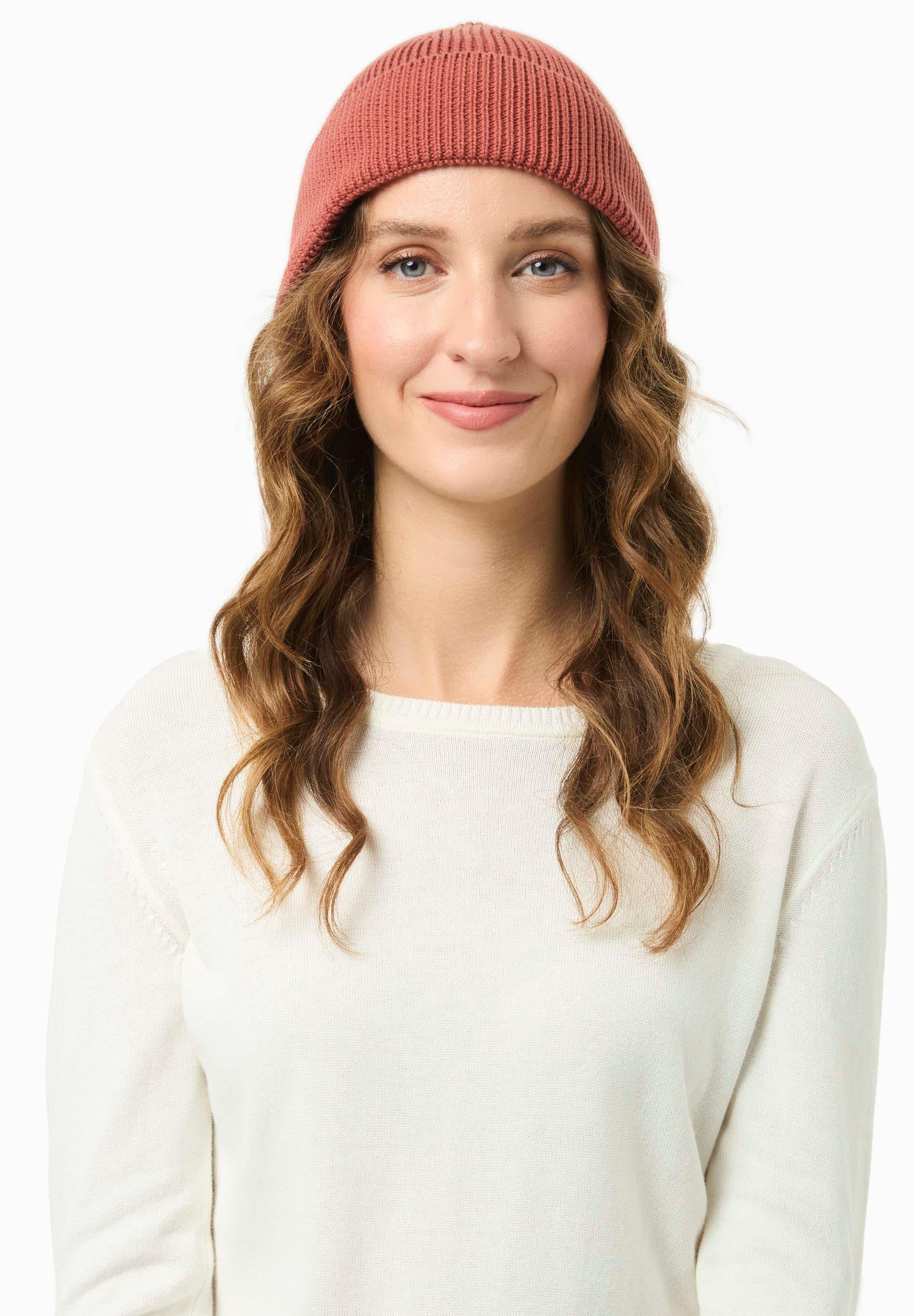 Unisex Strick-Beanie aus Bio-Baumwolle