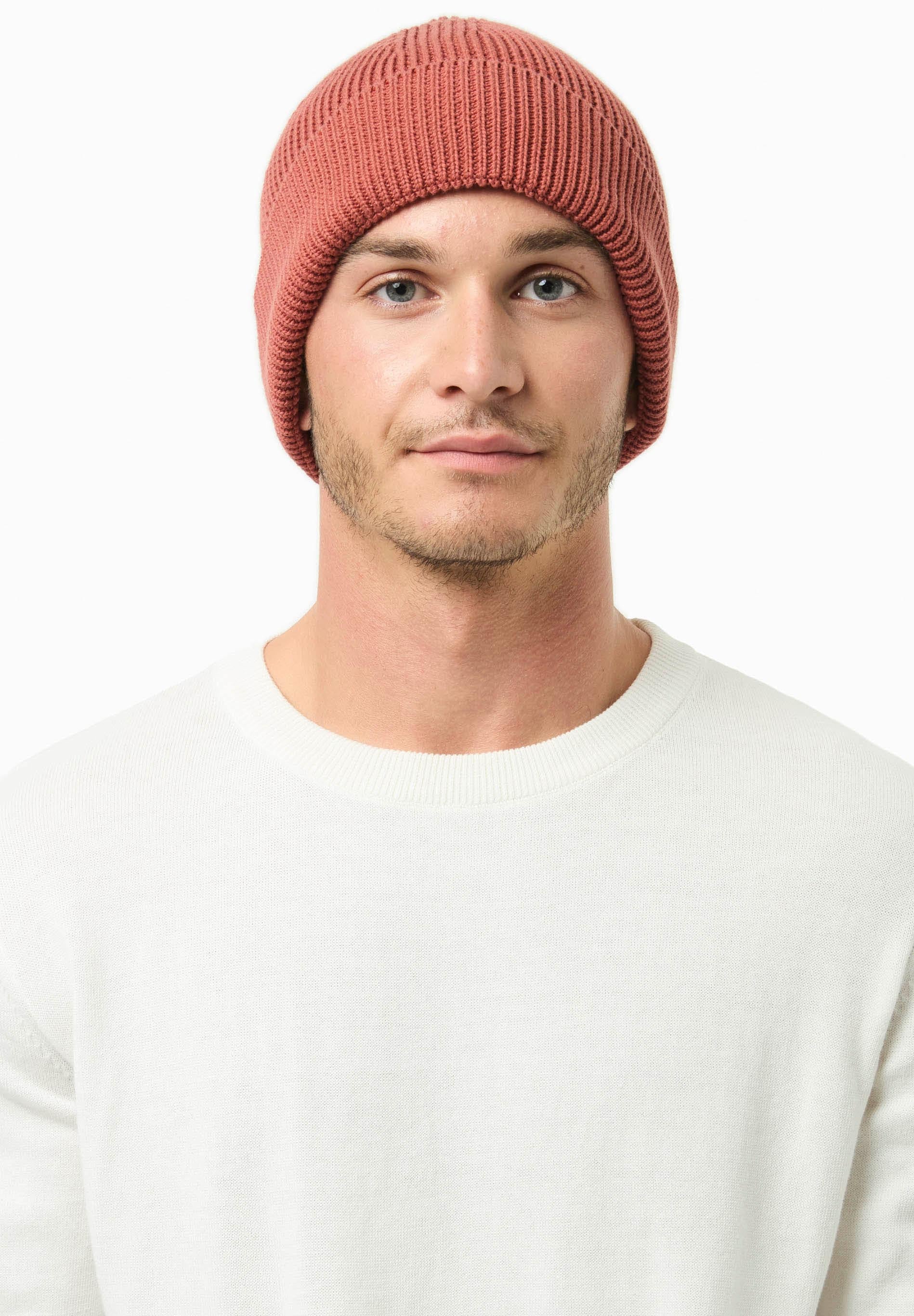 Unisex Strick-Beanie aus Bio-Baumwolle