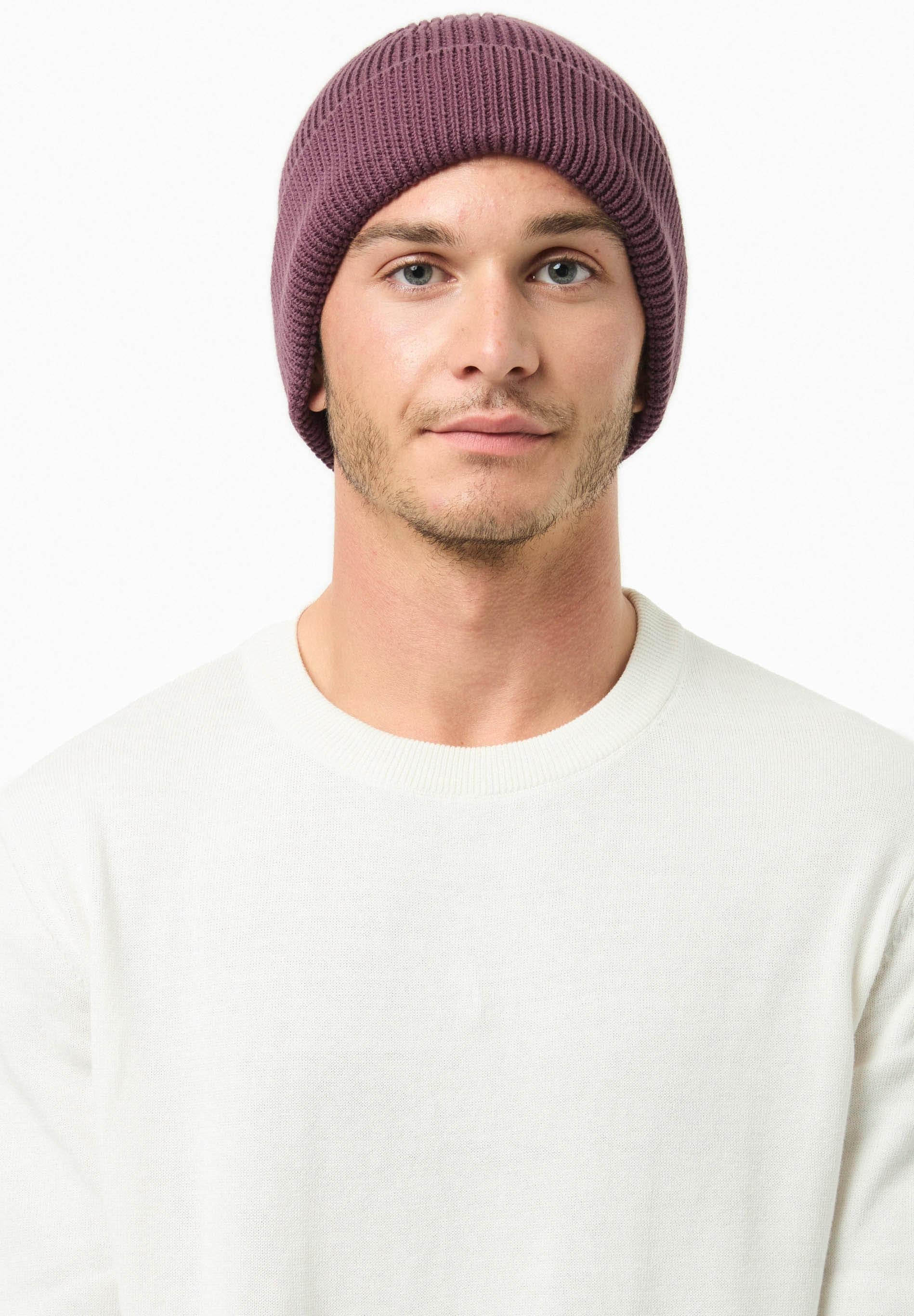 Unisex Strick-Beanie aus Bio-Baumwolle