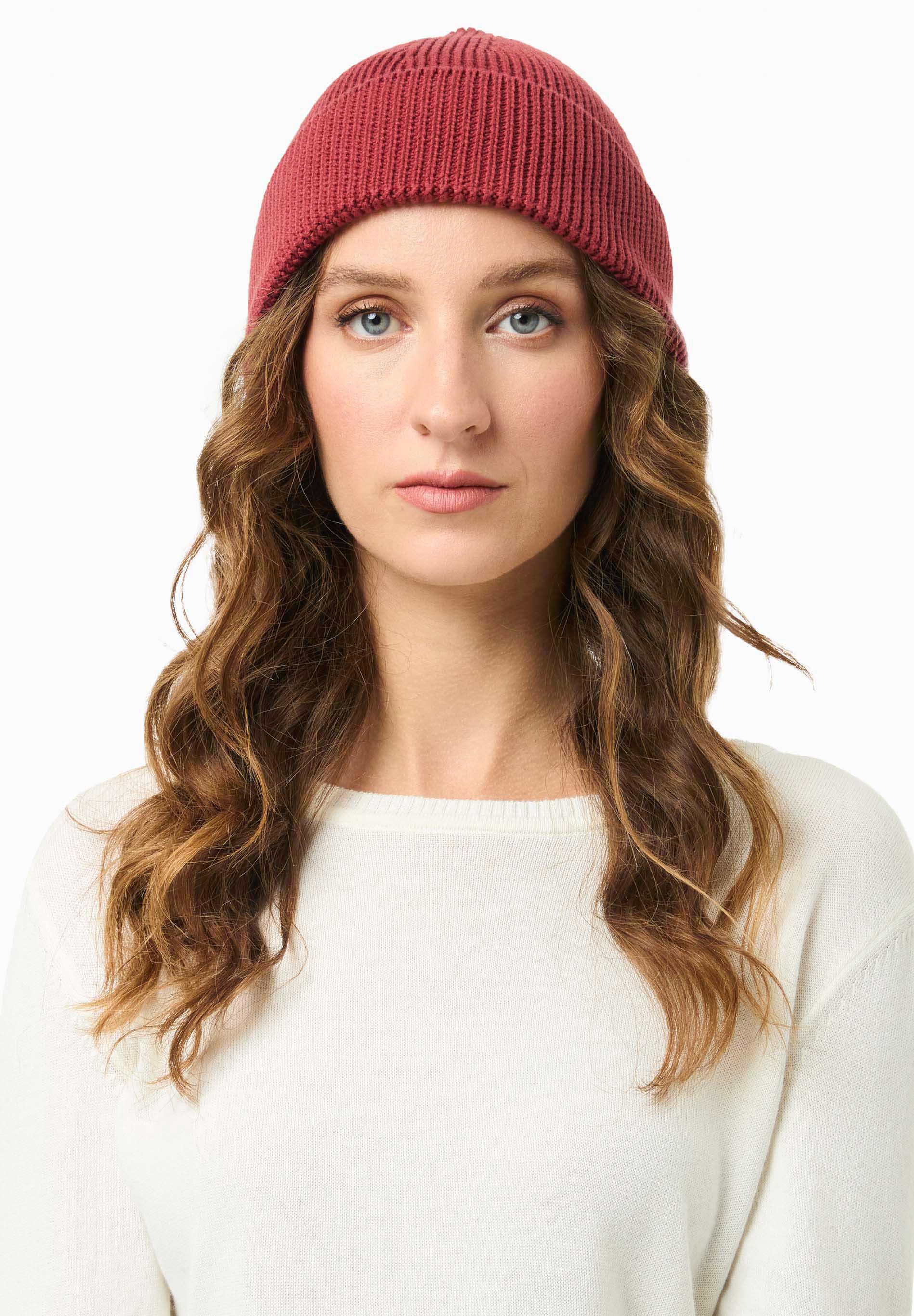 Unisex Strick-Beanie aus Bio-Baumwolle