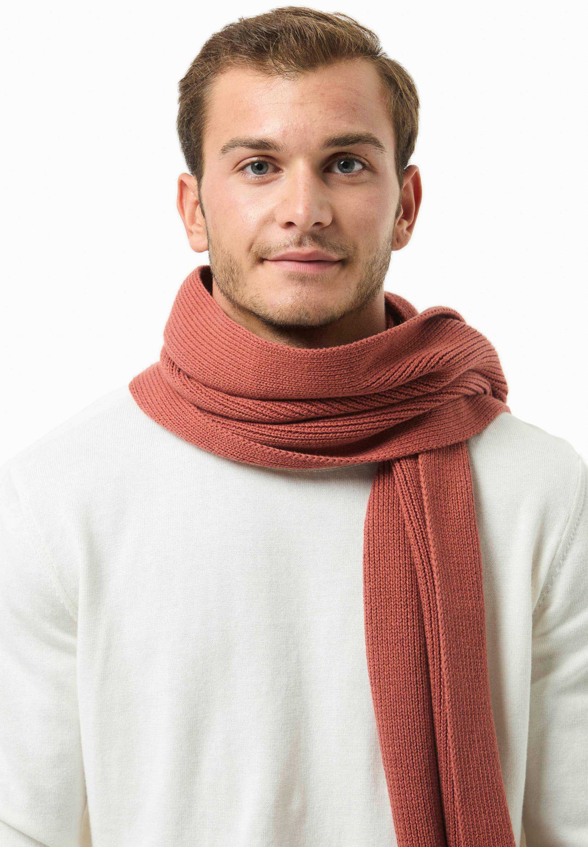 Unisex Strickschal aus Bio-Baumwolle