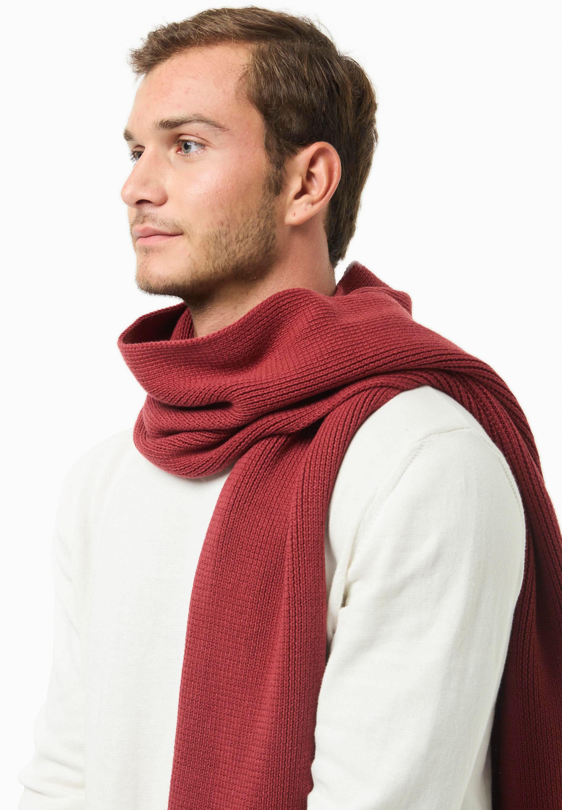 Unisex Strickschal aus Bio-Baumwolle