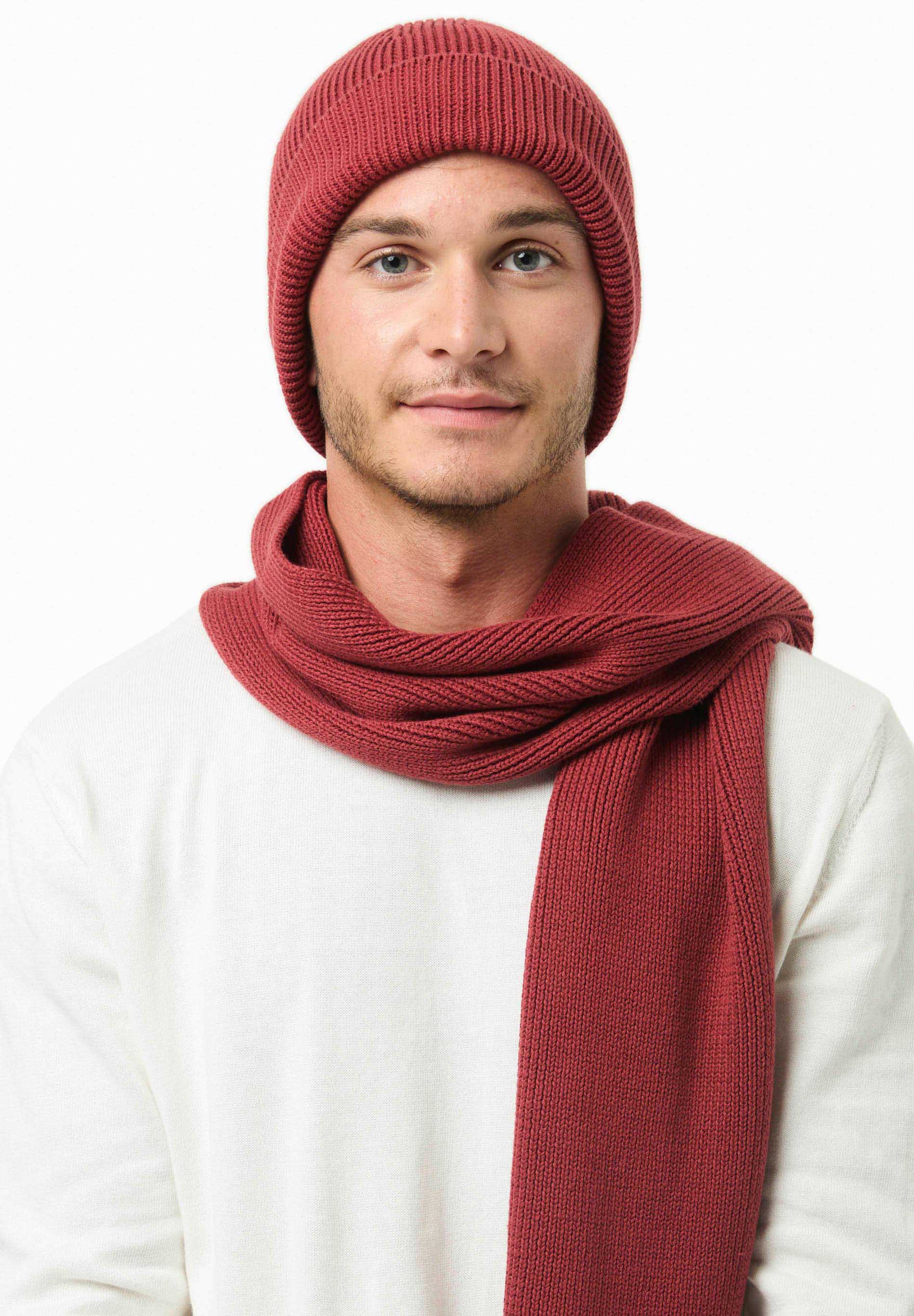 Unisex Strickschal aus Bio-Baumwolle