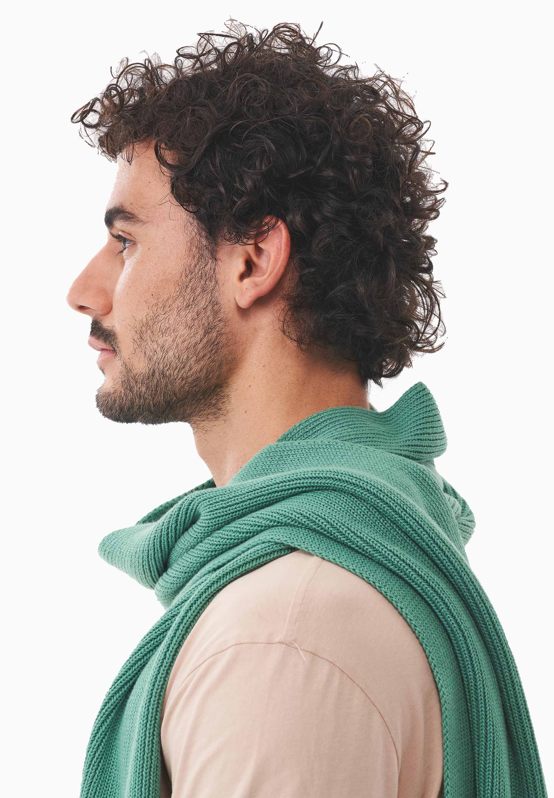 Unisex Strickschal aus Bio-Baumwolle