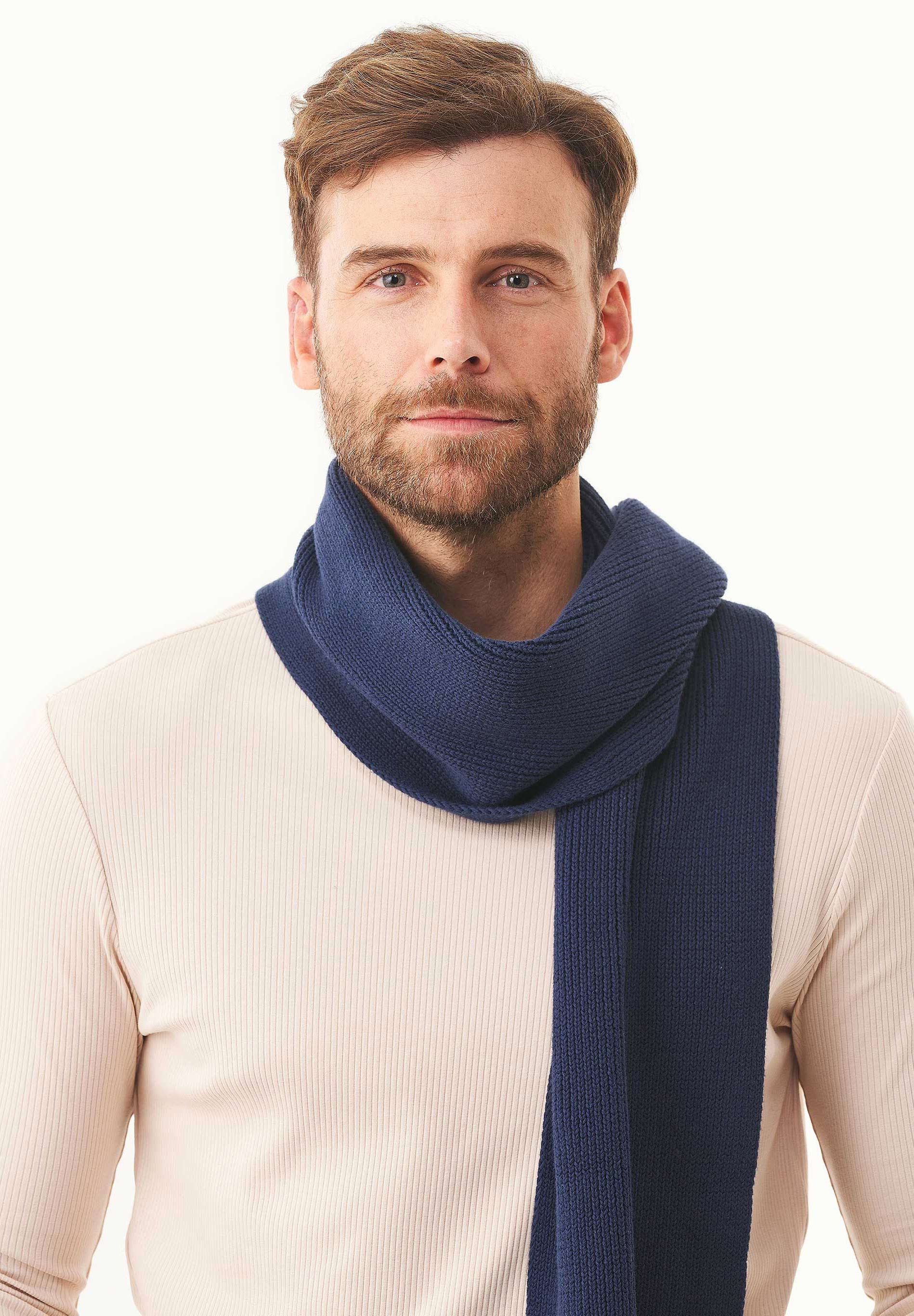 Unisex Strickschal aus Bio-Baumwolle