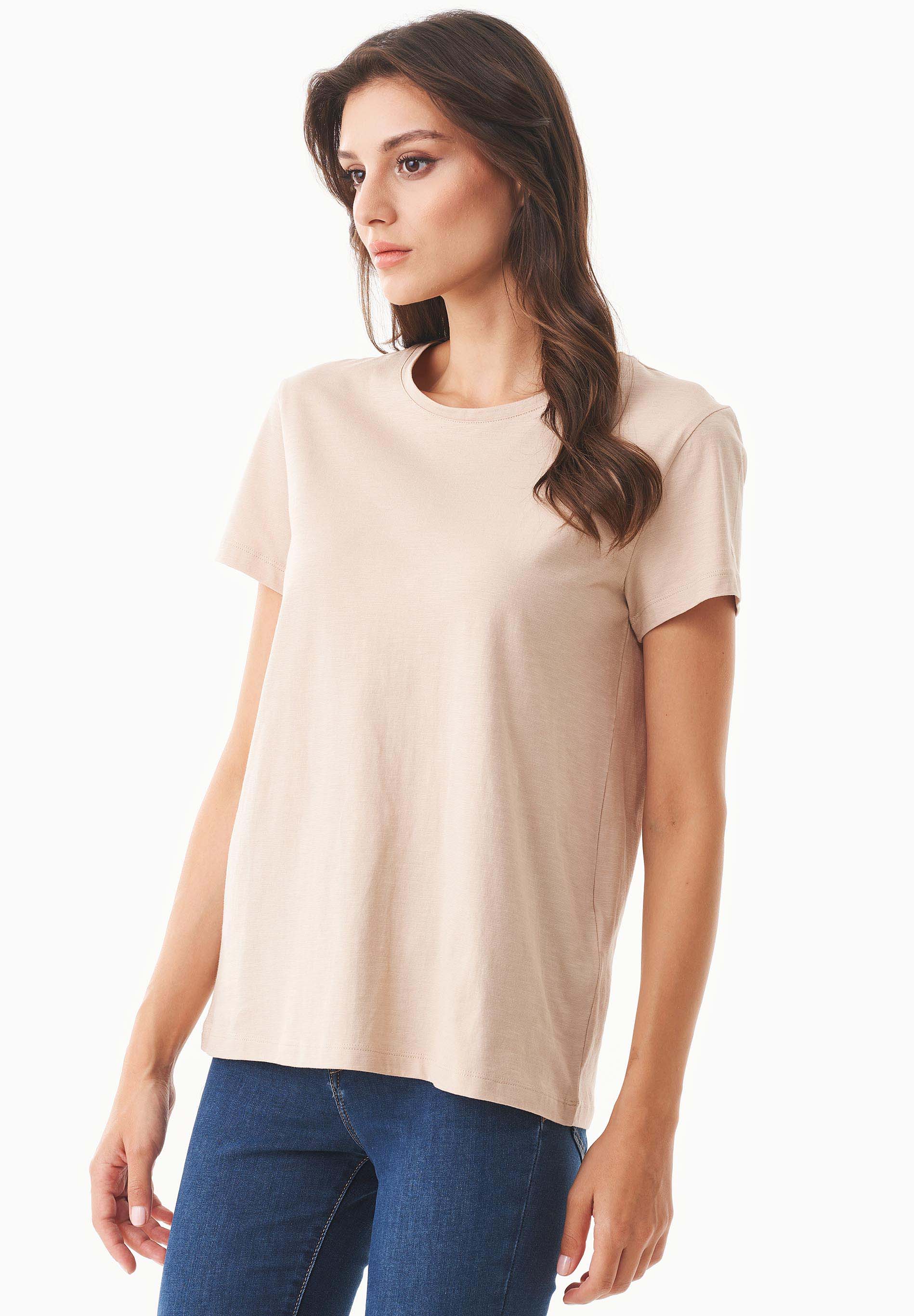 Basic T-Shirt aus Bio-Baumwolle