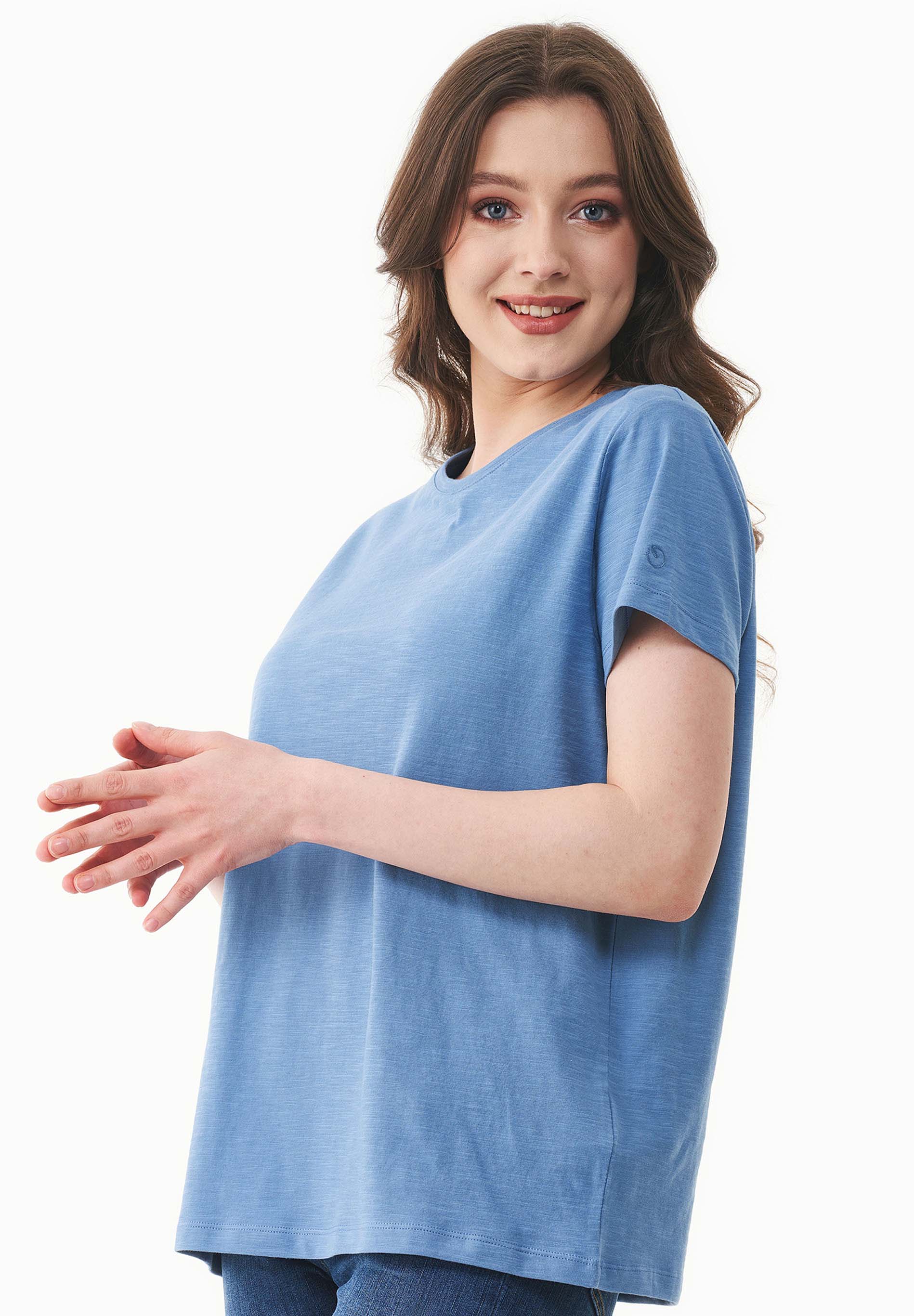 Basic T-Shirt aus Bio-Baumwolle