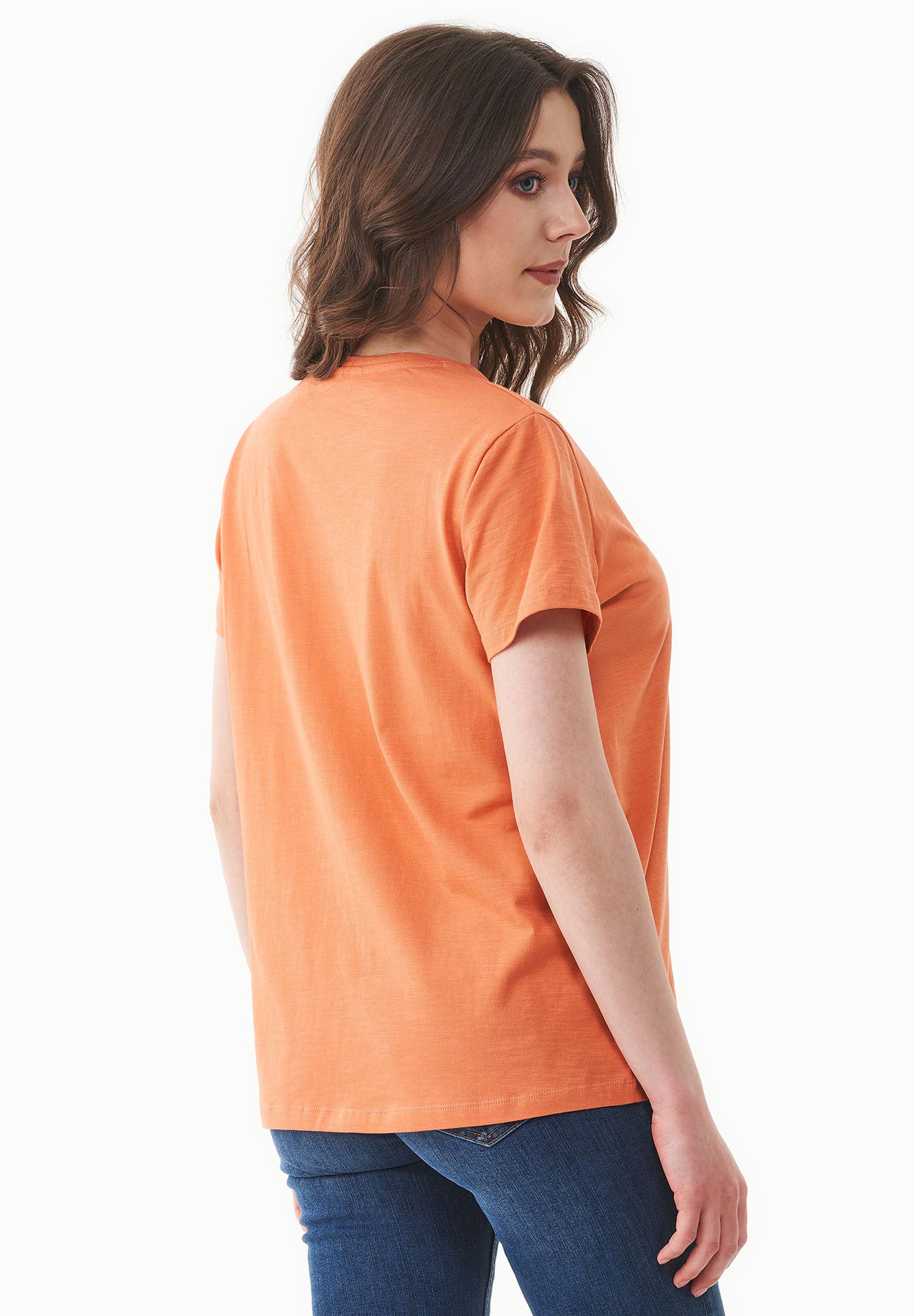 Basic T-Shirt aus Bio-Baumwolle