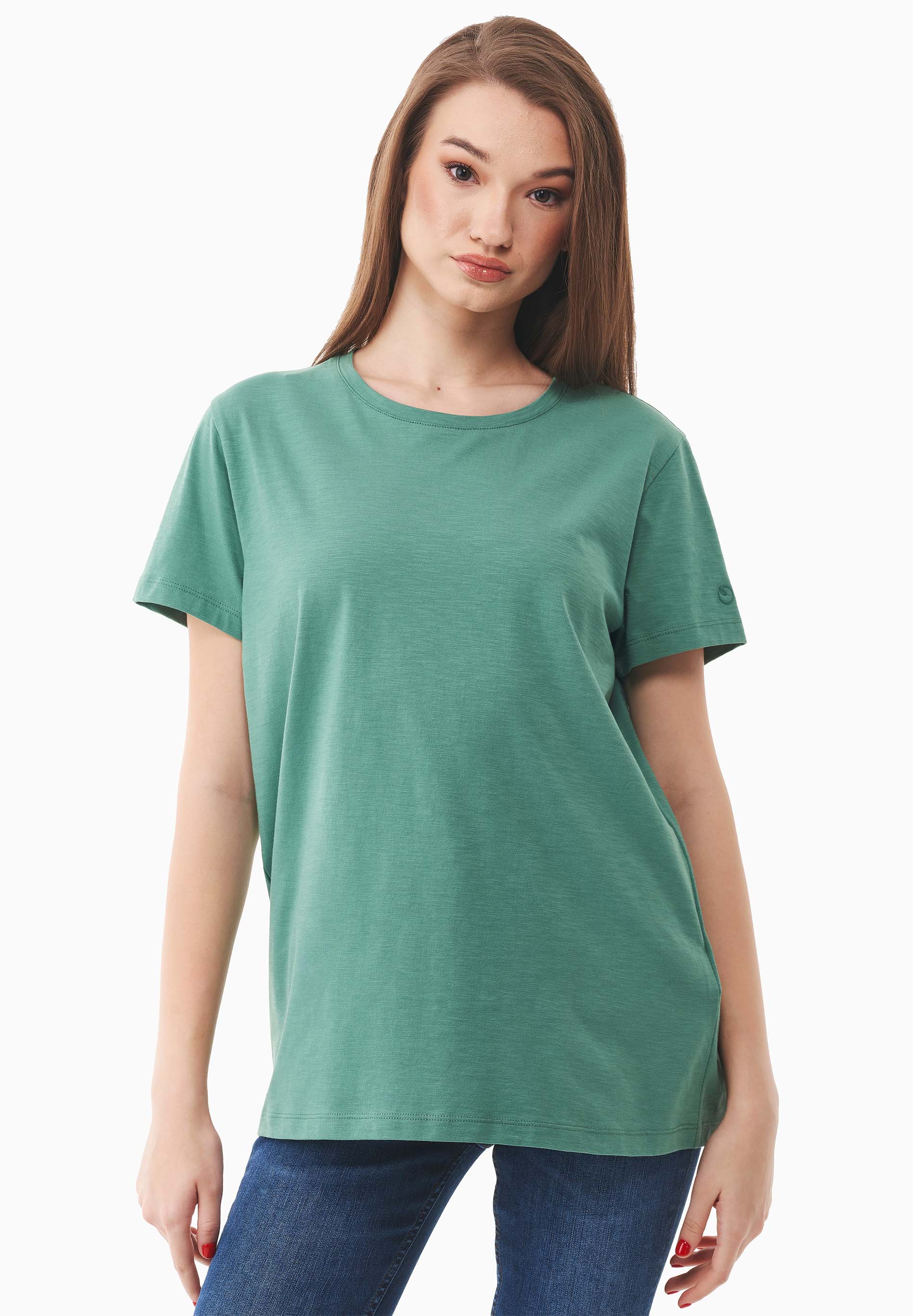 Basic T-Shirt aus Bio-Baumwolle