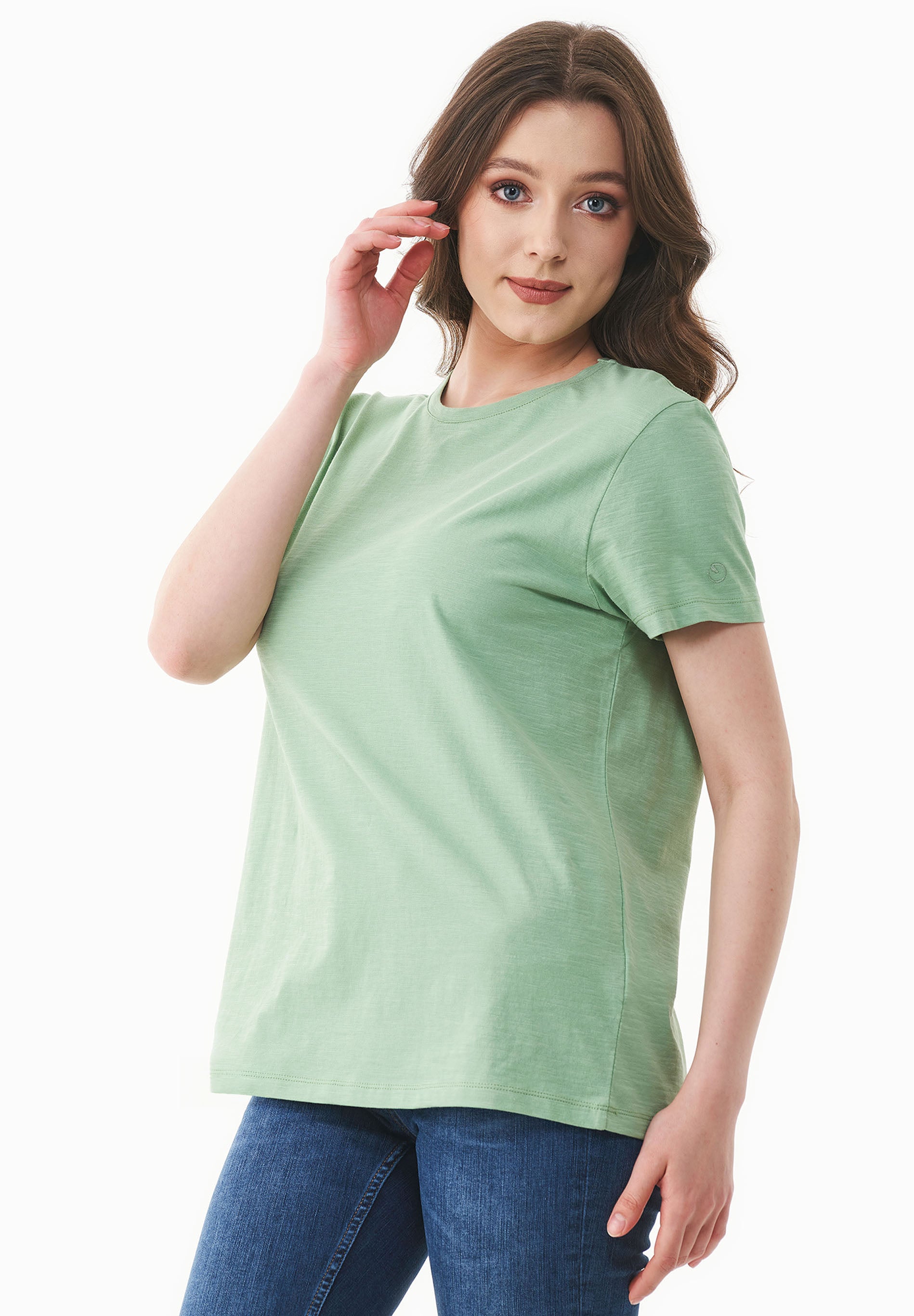 Basic T-Shirt aus Bio-Baumwolle