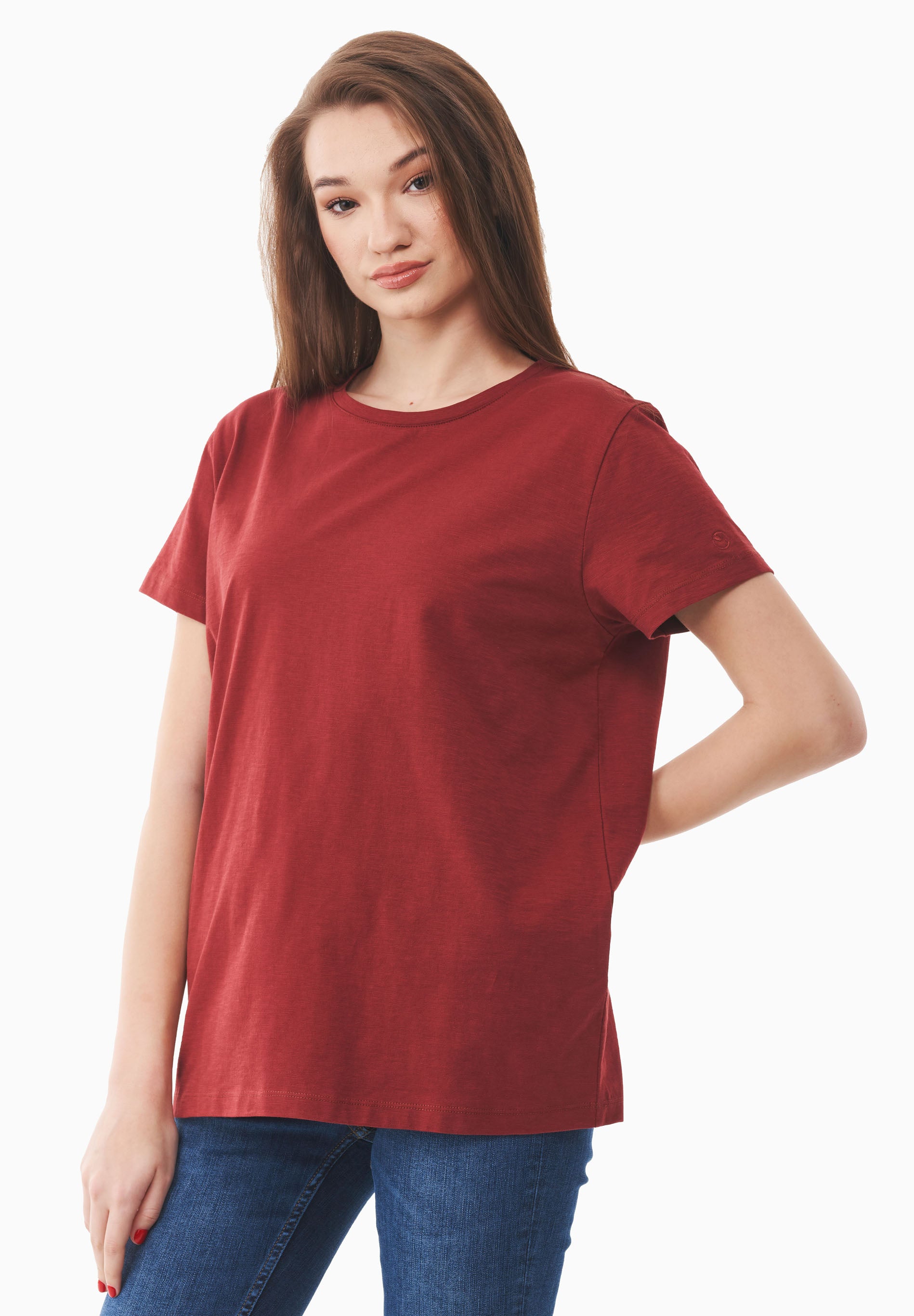 Basic T-Shirt aus Bio-Baumwolle