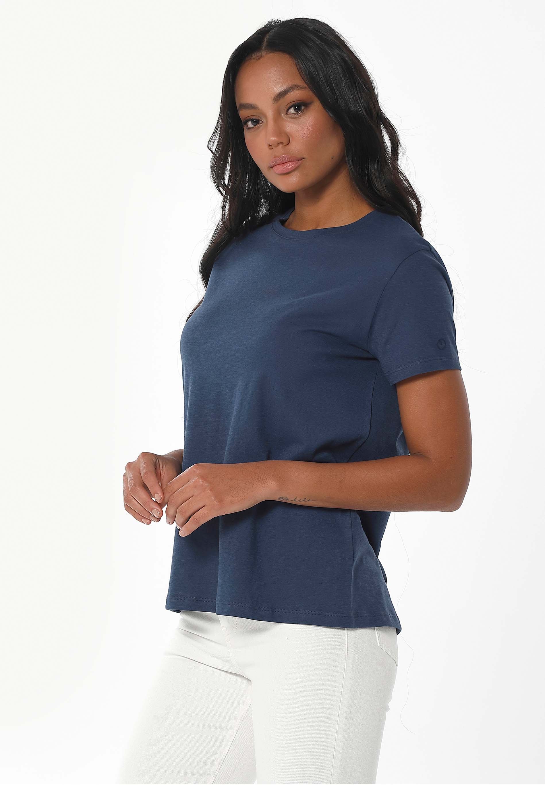 Basic T-Shirt aus Bio-Baumwolle