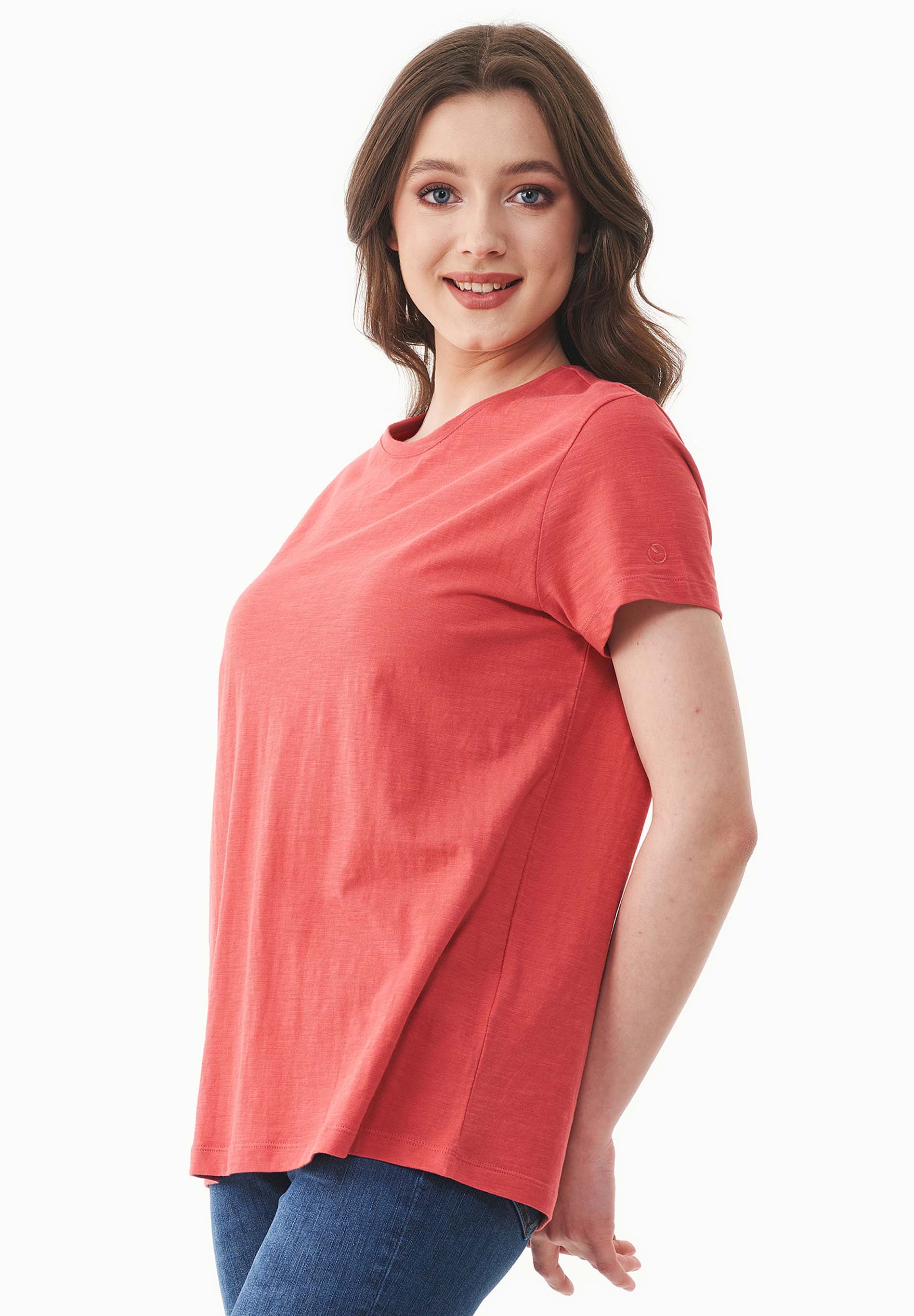 Basic T-Shirt aus Bio-Baumwolle