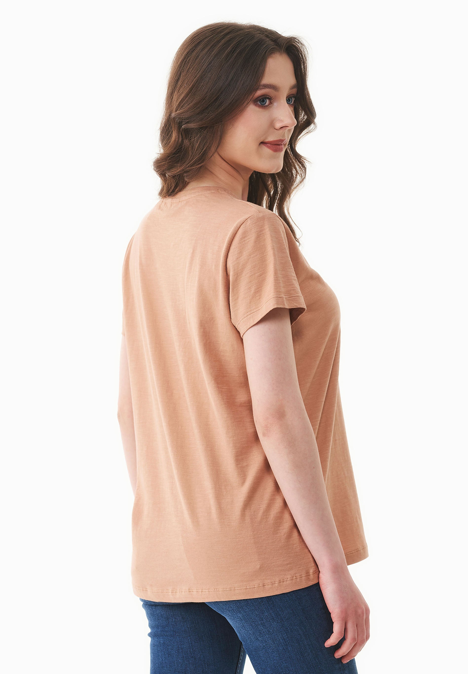 Basic T-Shirt aus Bio-Baumwolle