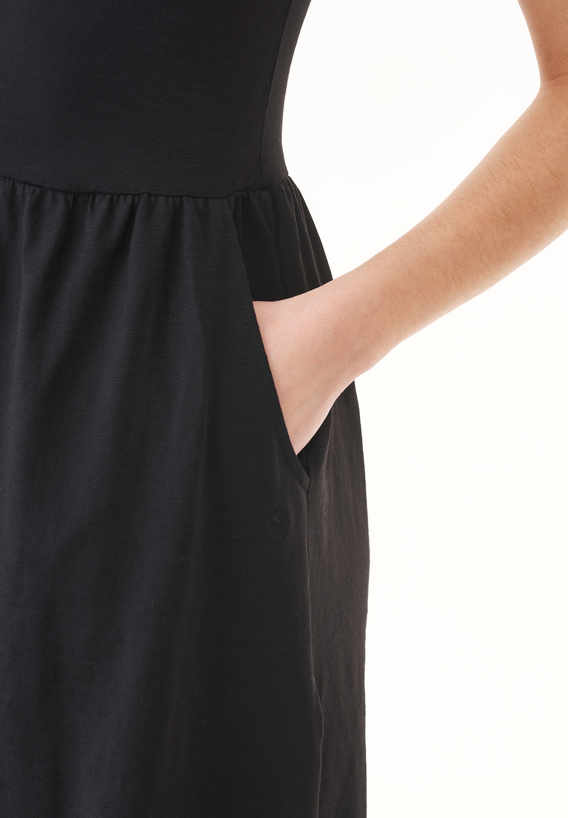 Slub-Jersey-Kleid aus Bio-Baumwolle