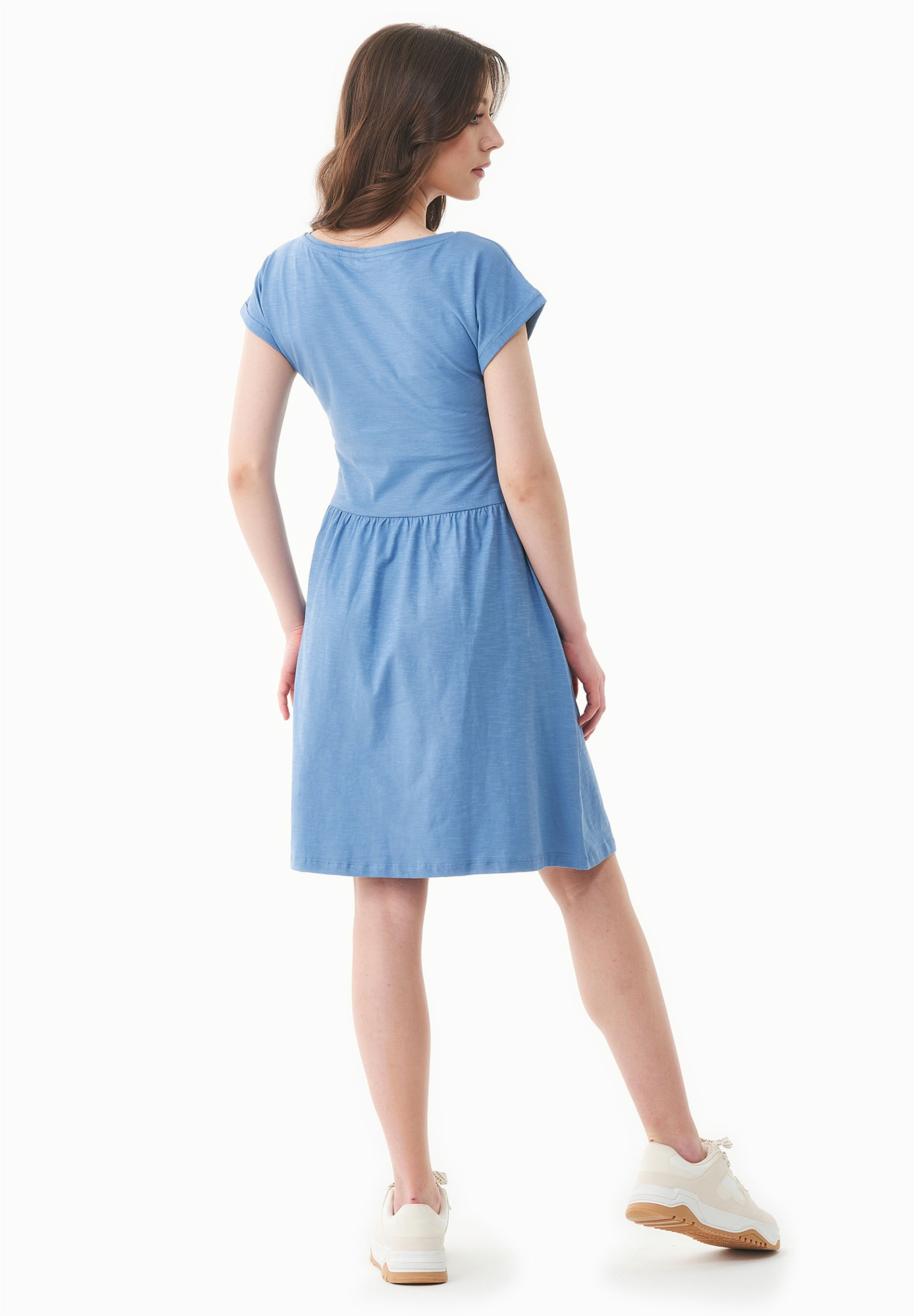 Slub-Jersey-Kleid aus Bio-Baumwolle