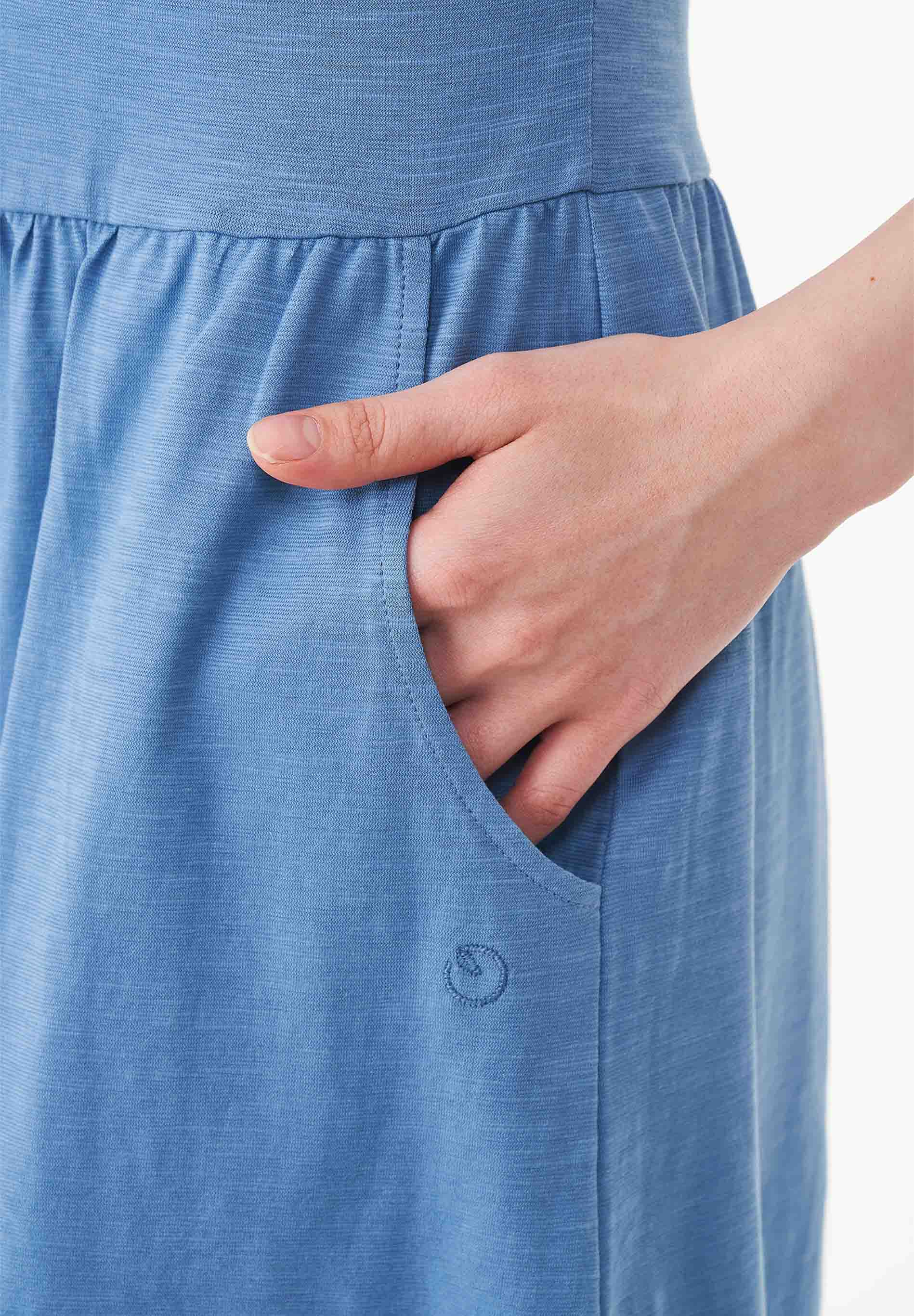 Slub-Jersey-Kleid aus Bio-Baumwolle