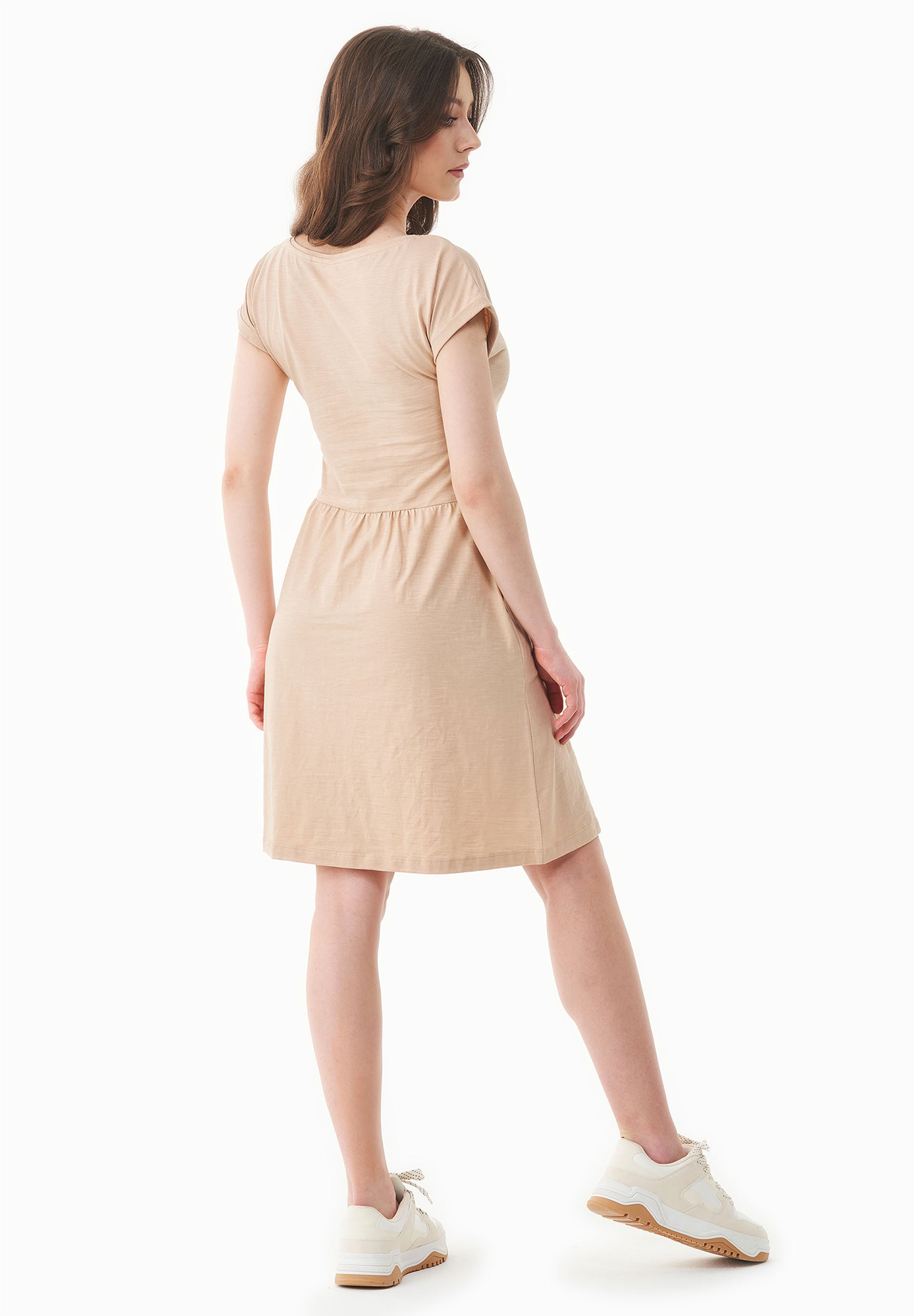 Slub-Jersey-Kleid aus Bio-Baumwolle