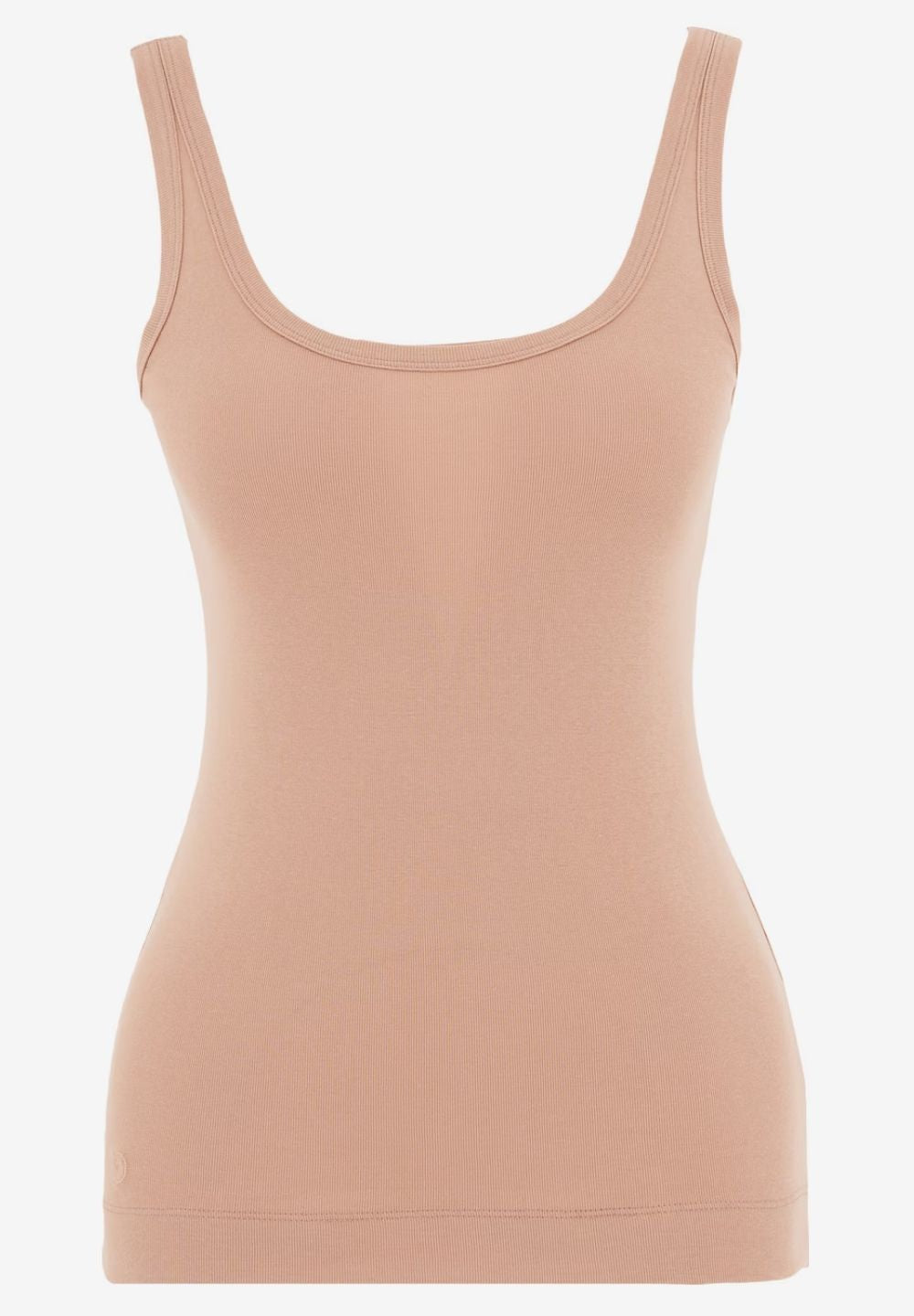 Geripptes Basic Top aus Bio-Baumwolle