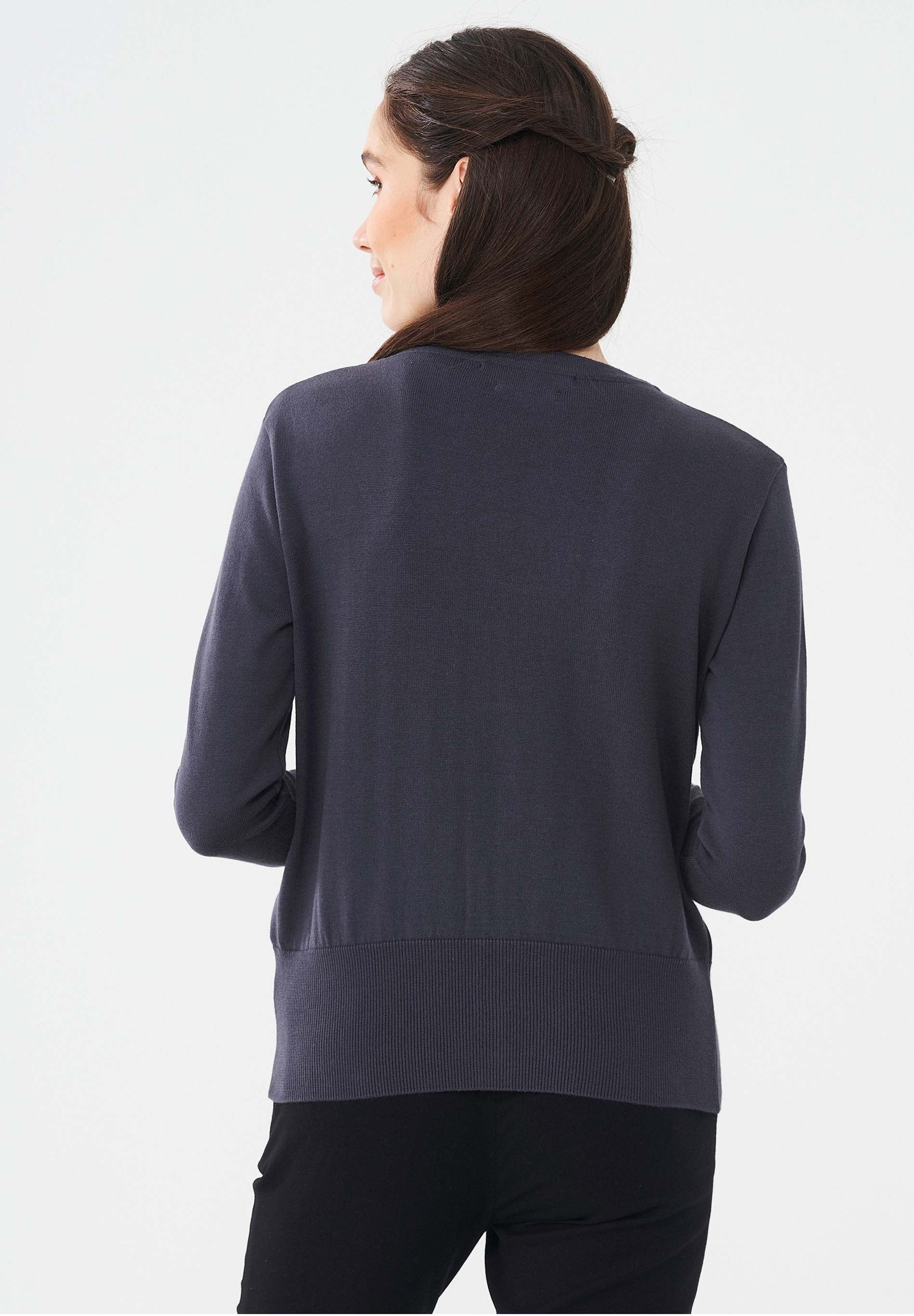 Cardigan aus Bio-Baumwolle