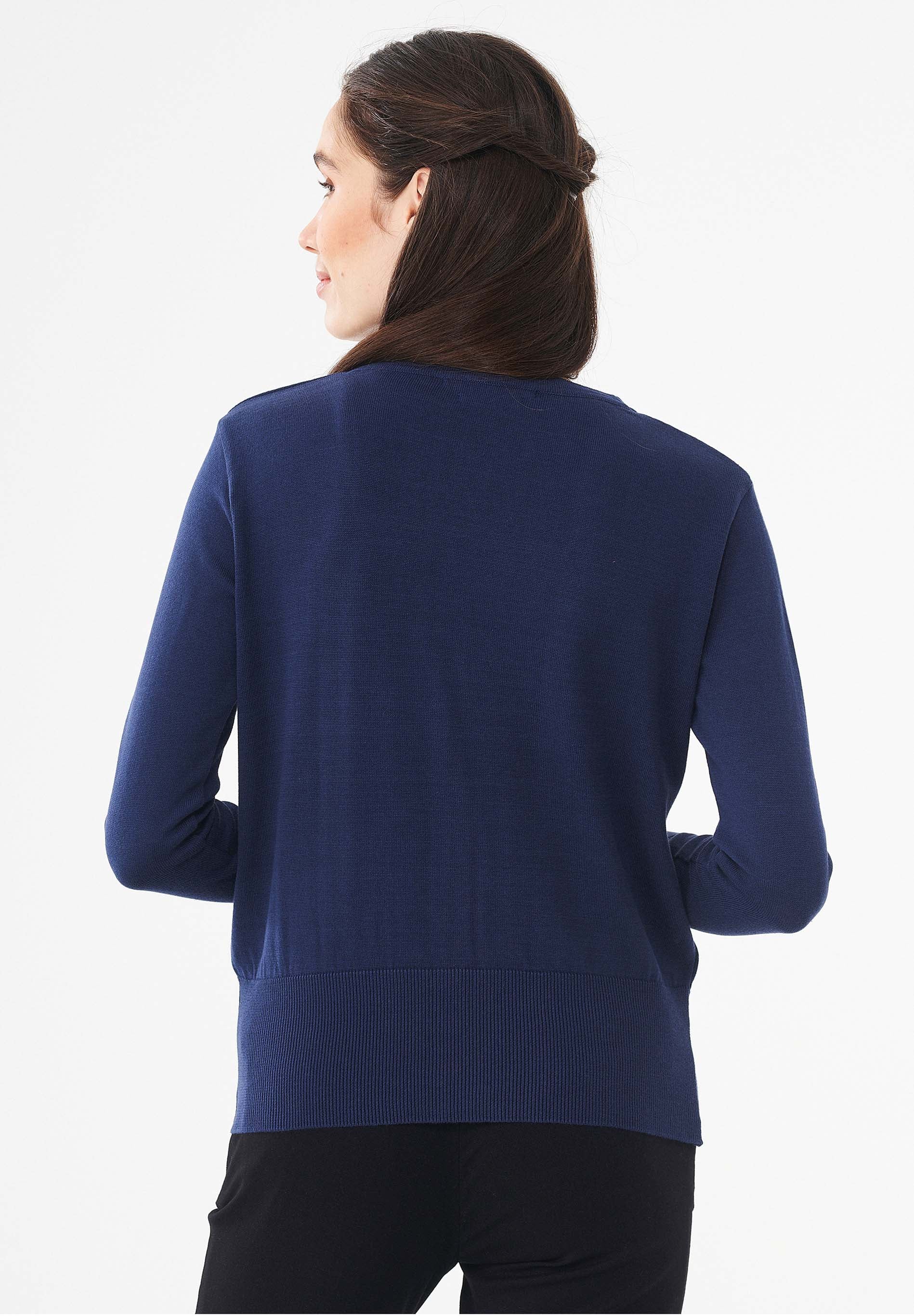 Cardigan aus Bio-Baumwolle