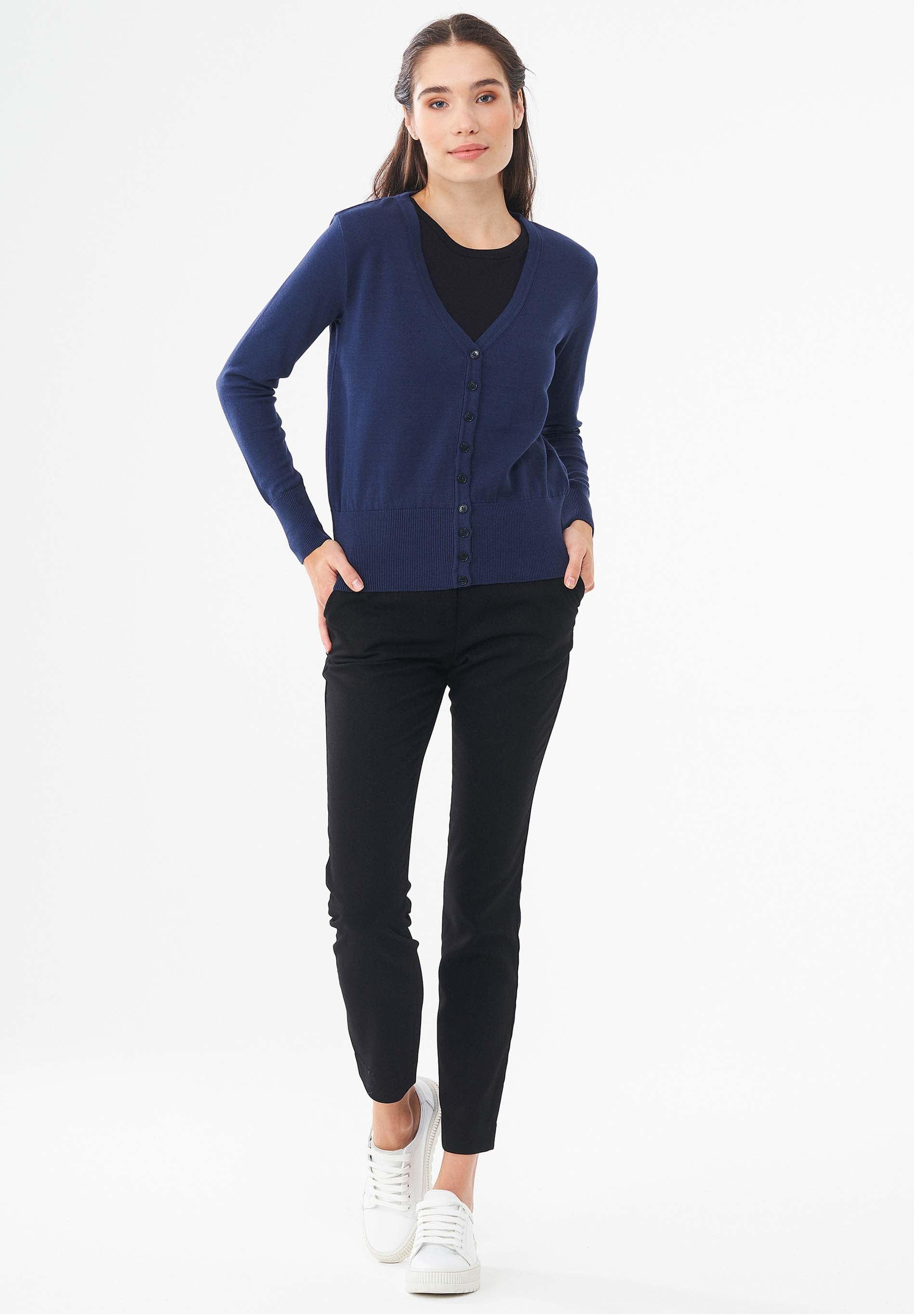 Cardigan aus Bio-Baumwolle