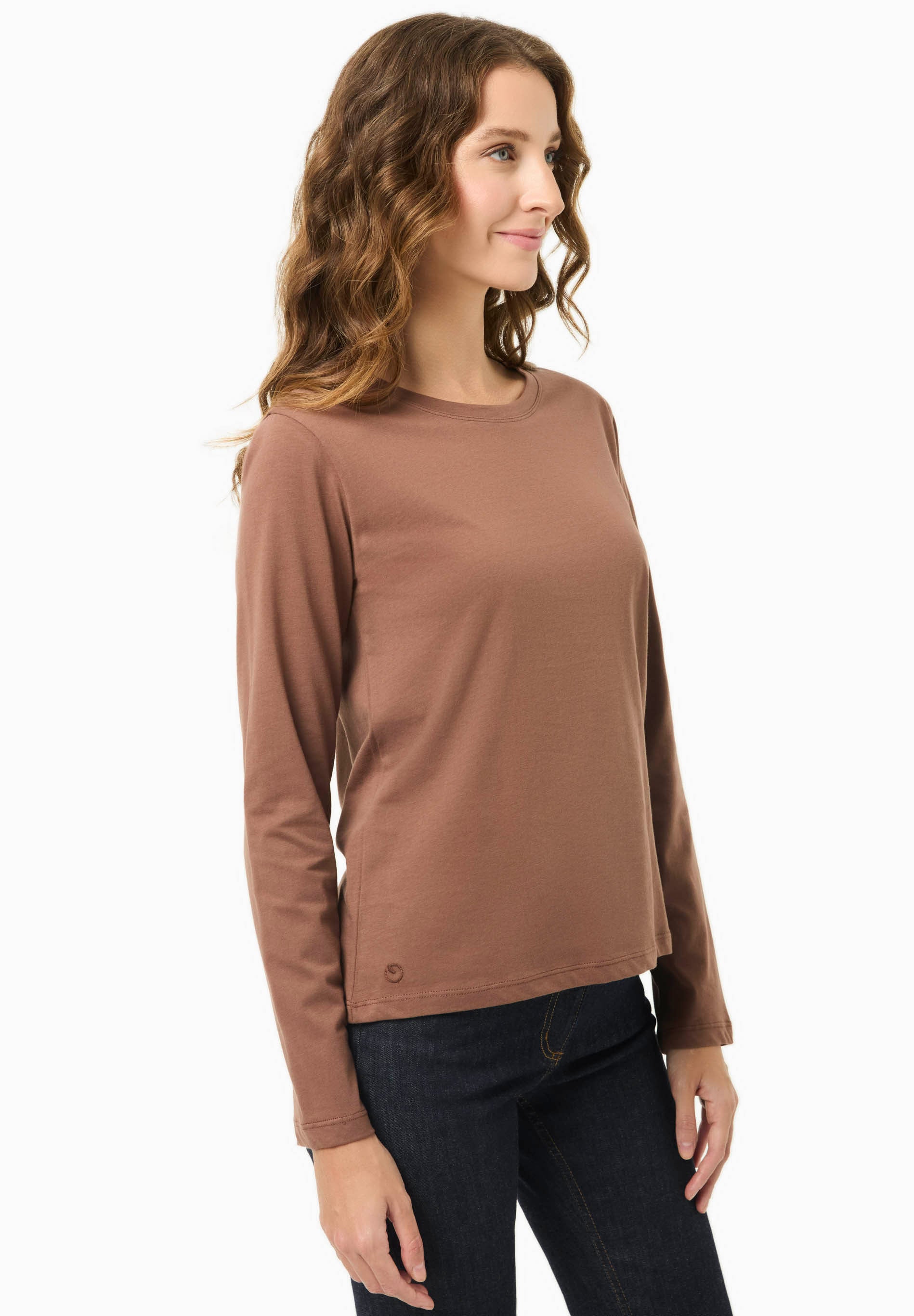 Langarmshirt aus Bio-Baumwolle