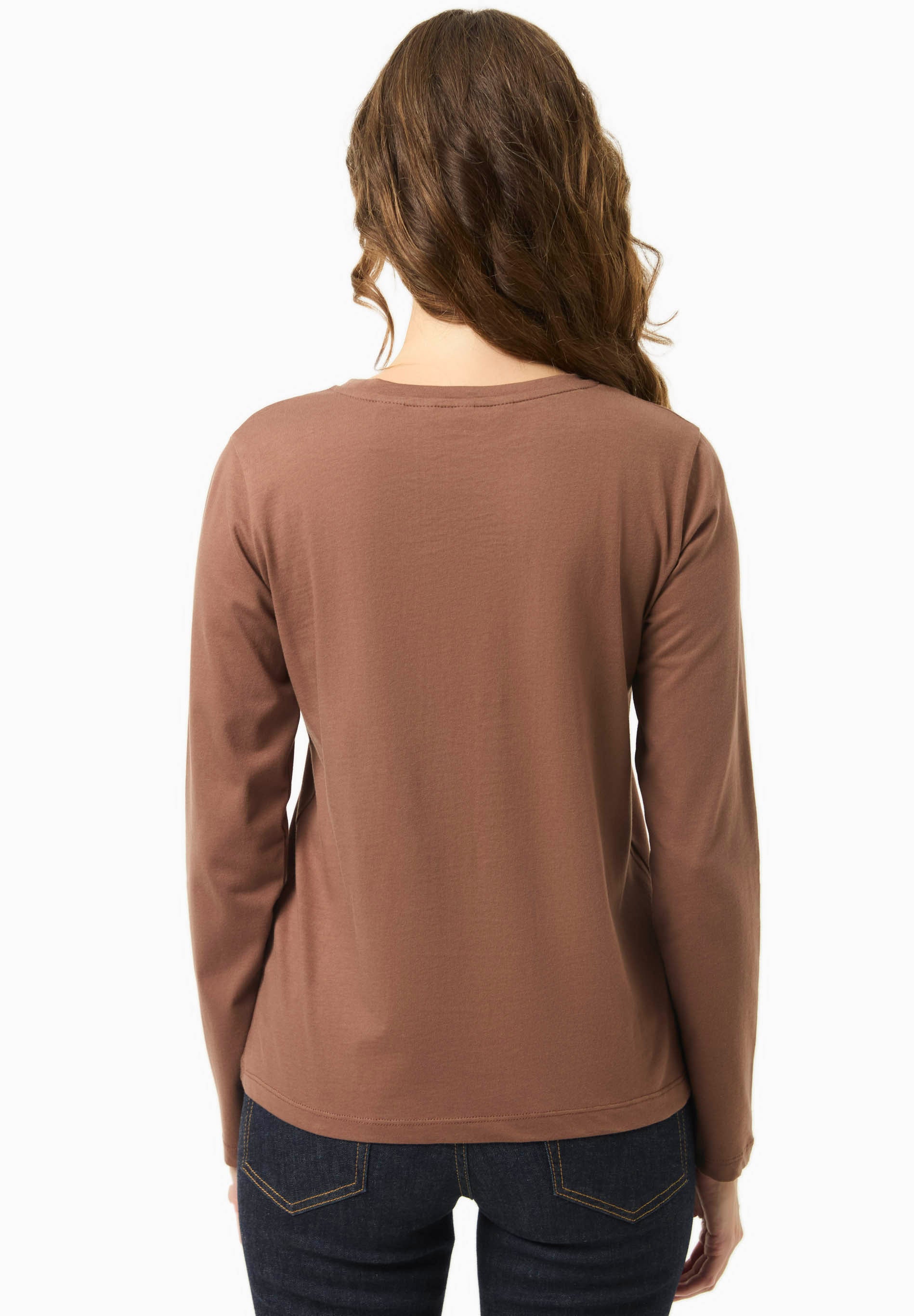 Langarmshirt aus Bio-Baumwolle