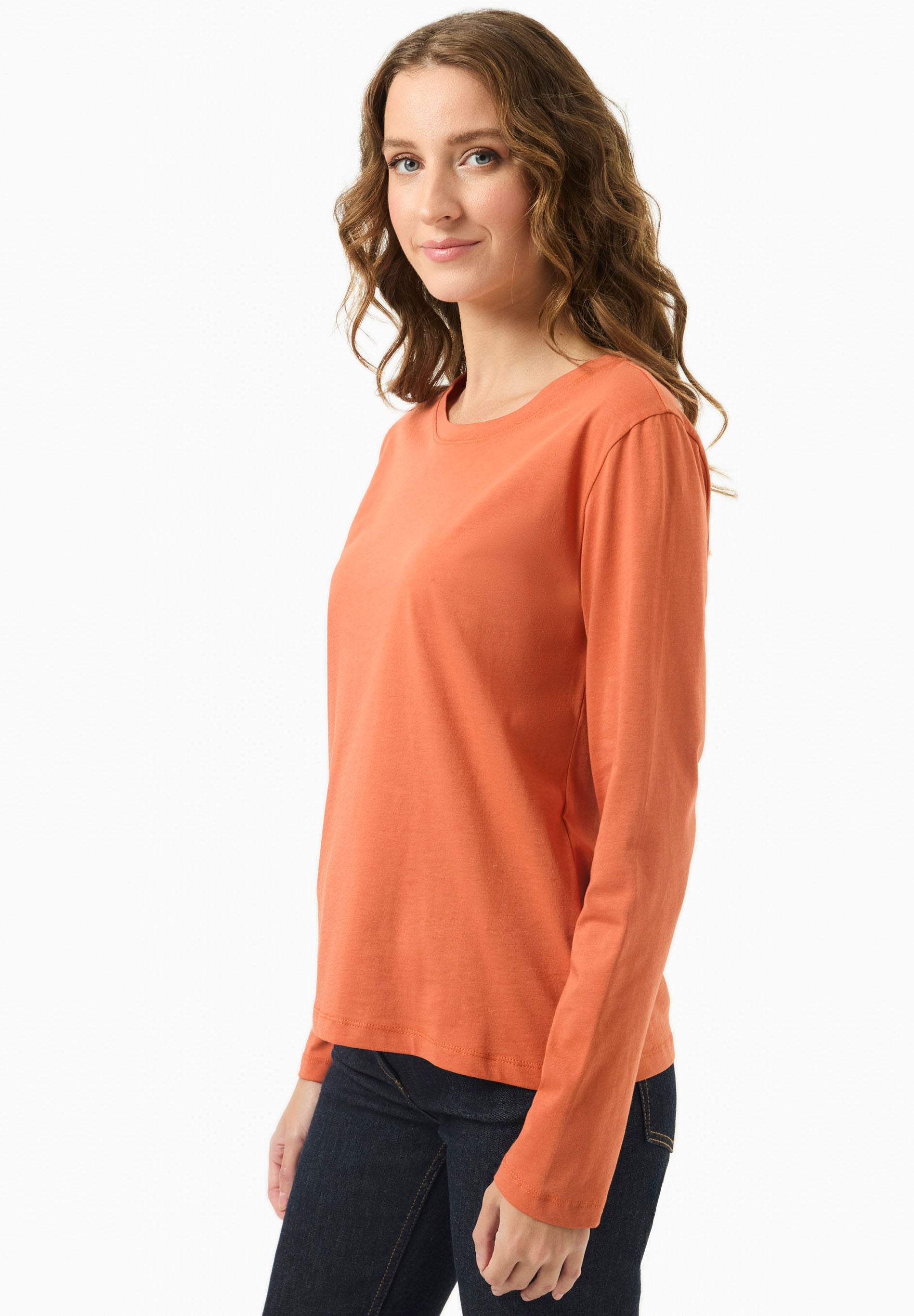 Langarmshirt aus Bio-Baumwolle