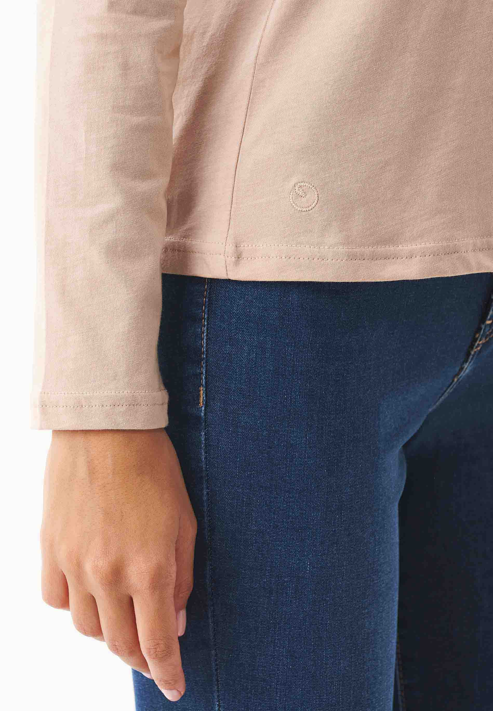 Langarmshirt aus Bio-Baumwolle
