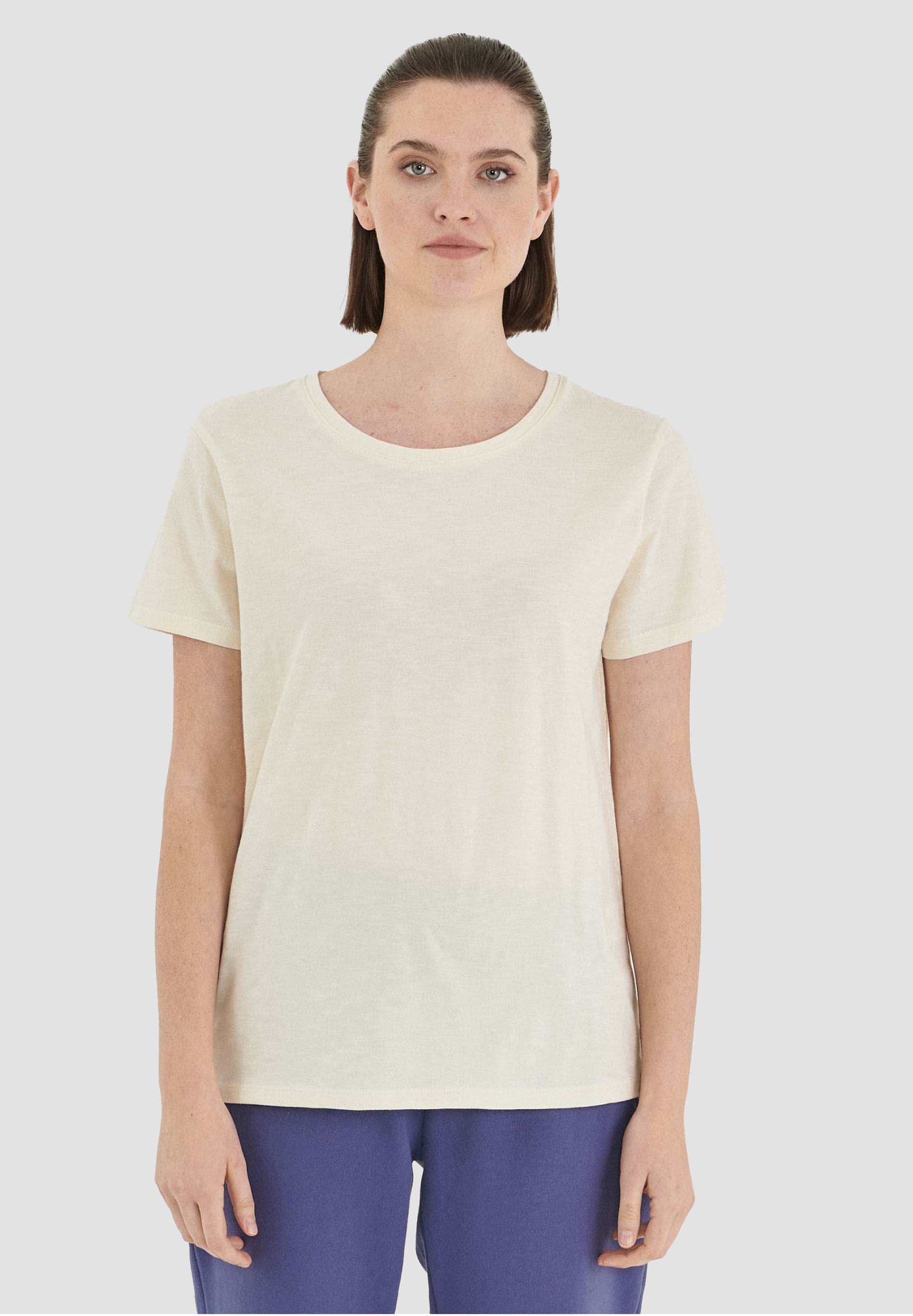 Basic T-Shirt aus Bio-Baumwolle