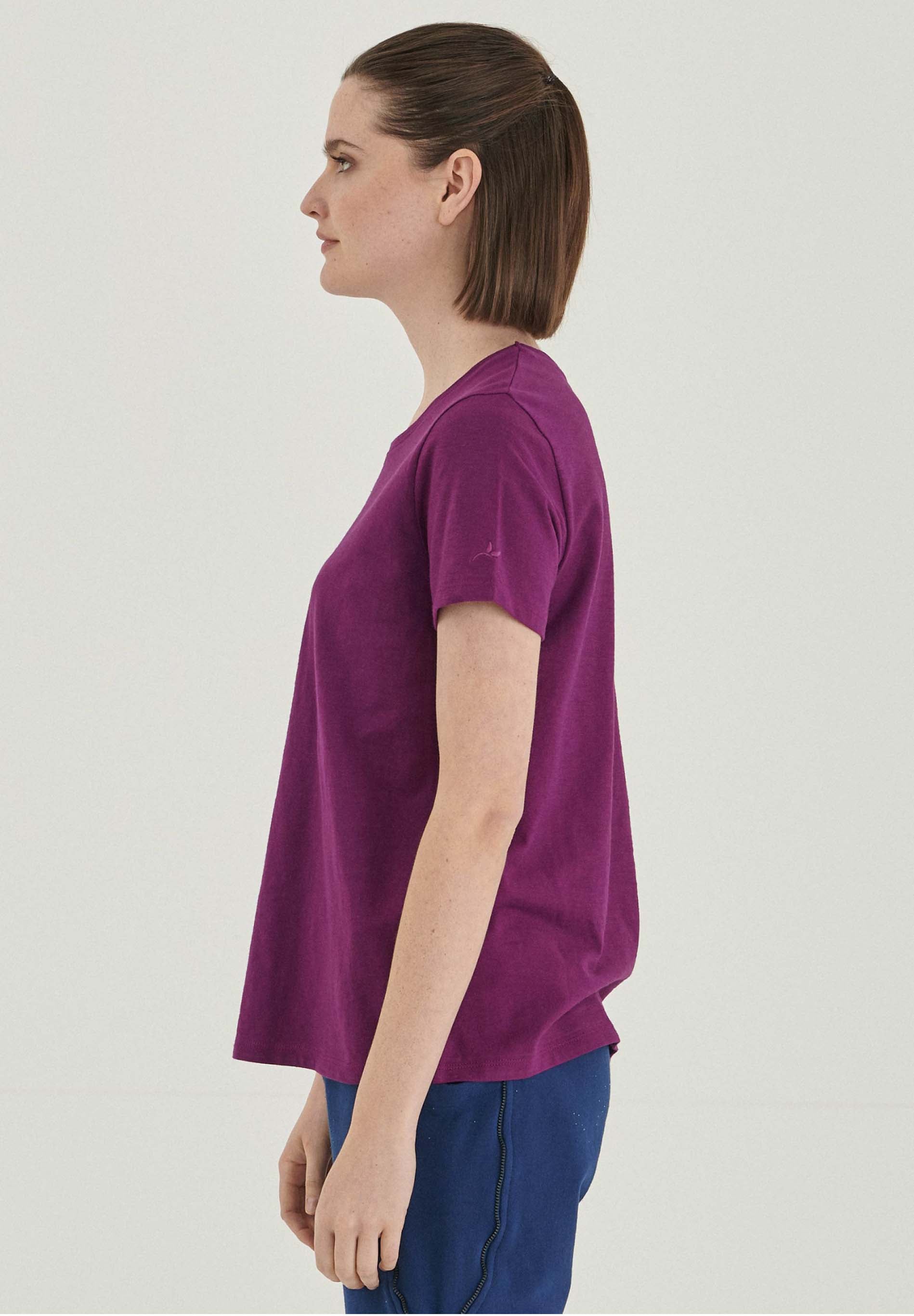 Basic T-Shirt aus Bio-Baumwolle