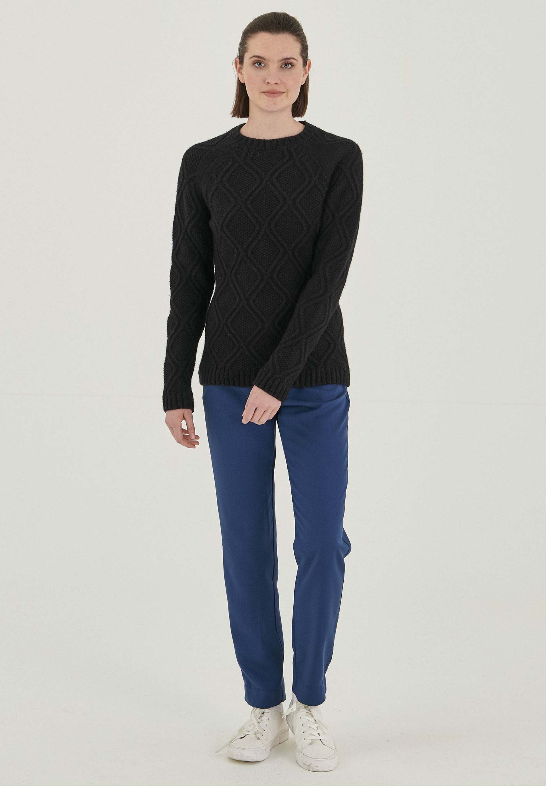 Pullover aus Bio-Merinowolle und Bio-Baumwolle