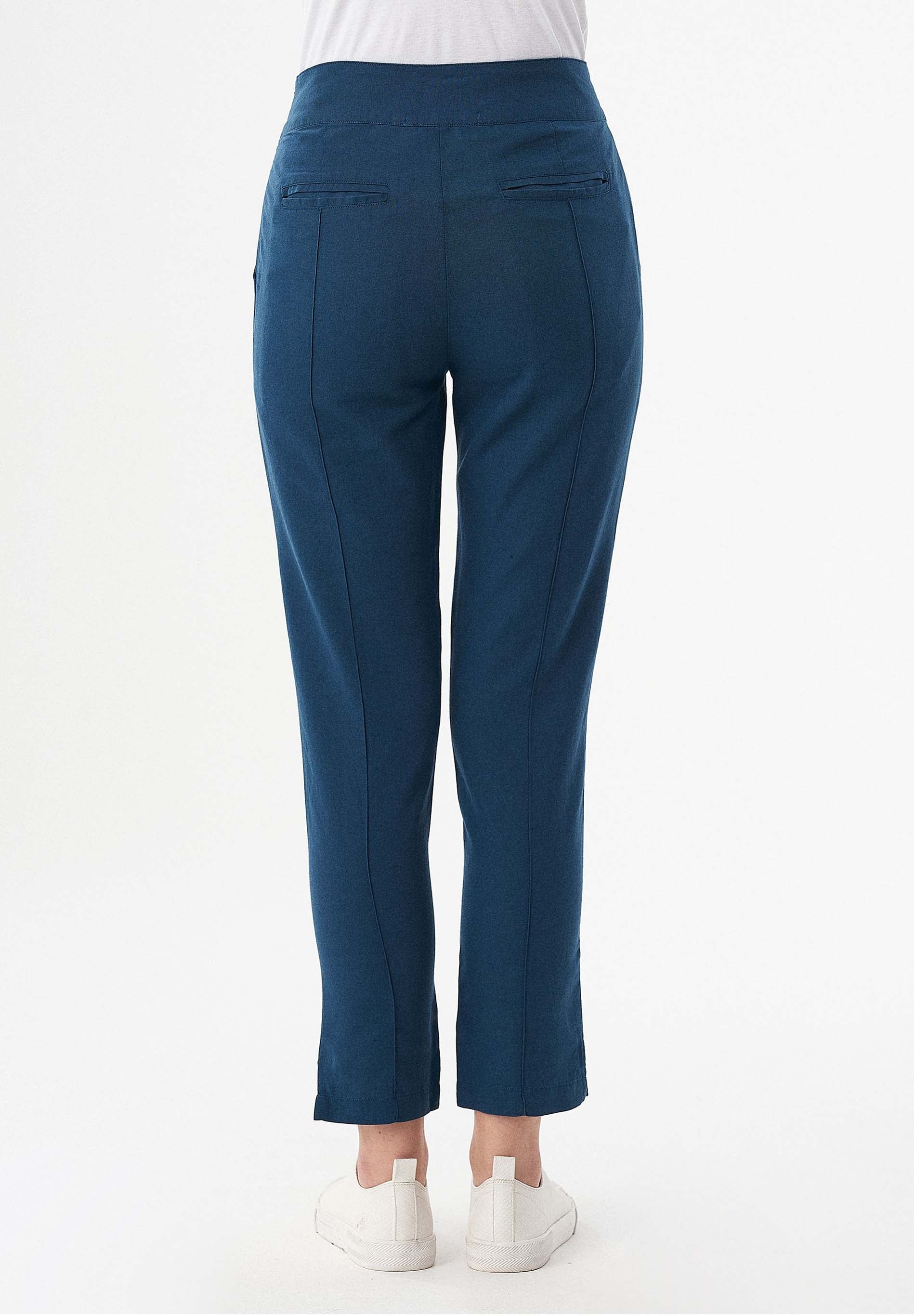 Hose aus Leinengemisch