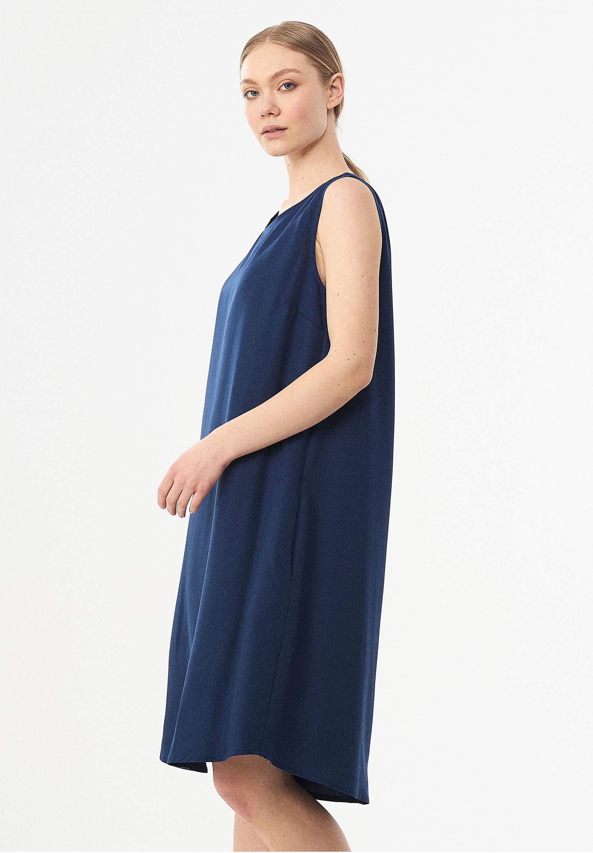 Ärmelloses Kleid aus TENCEL™ Lyocell
