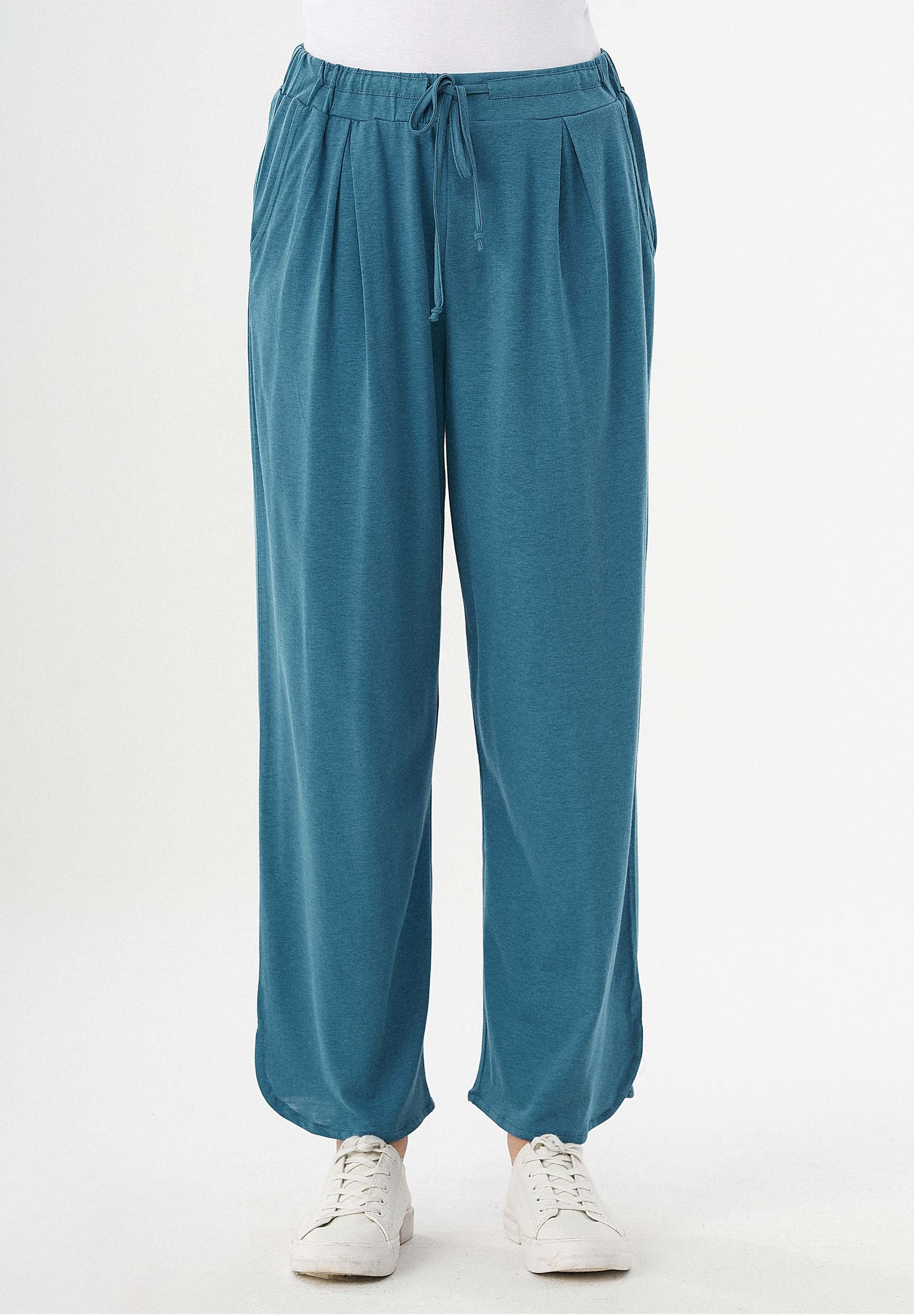 Jerseyhose aus TENCEL™ Lyocell und Bio-Baumwolle