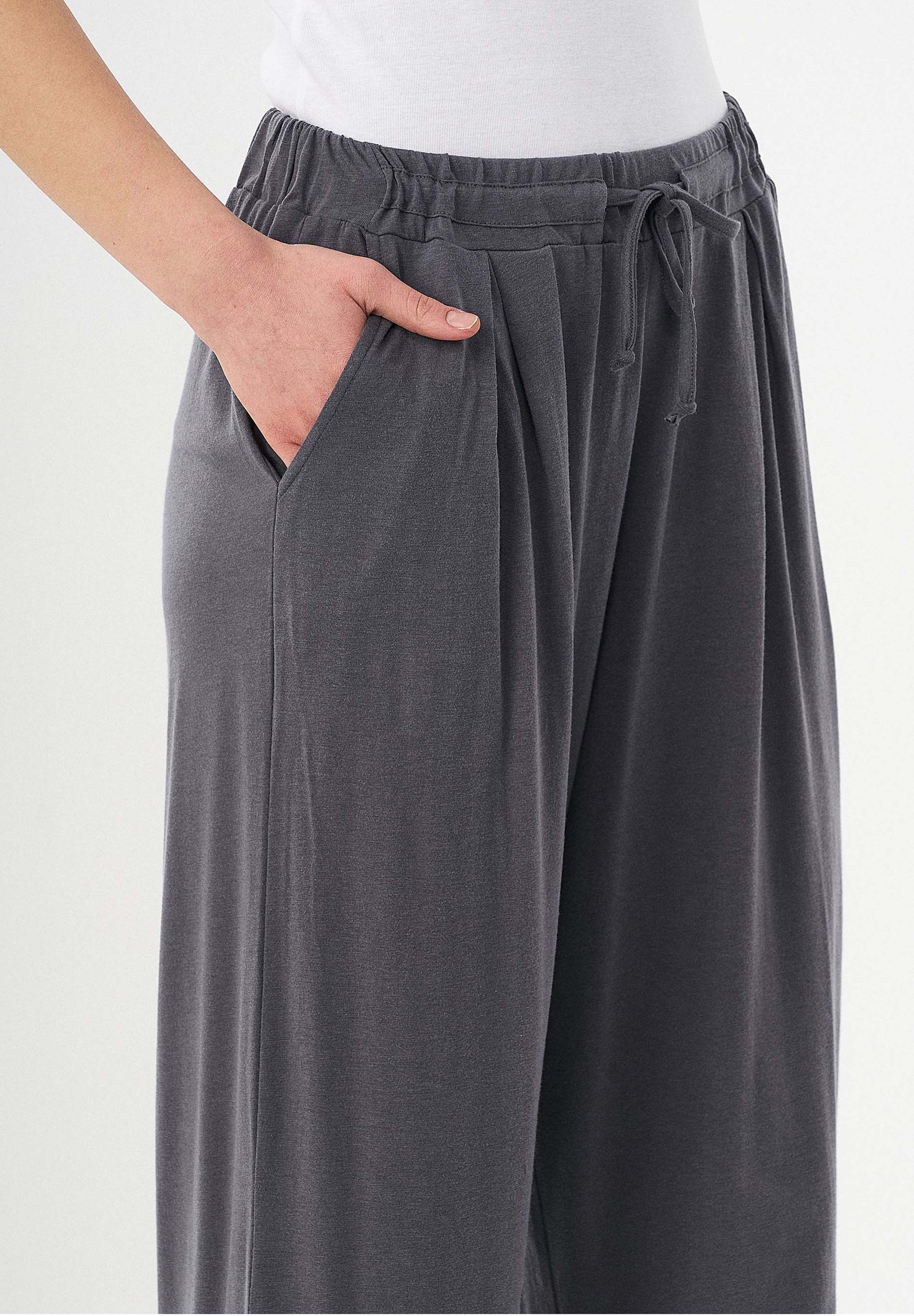 Jerseyhose aus TENCEL™ Lyocell und Bio-Baumwolle