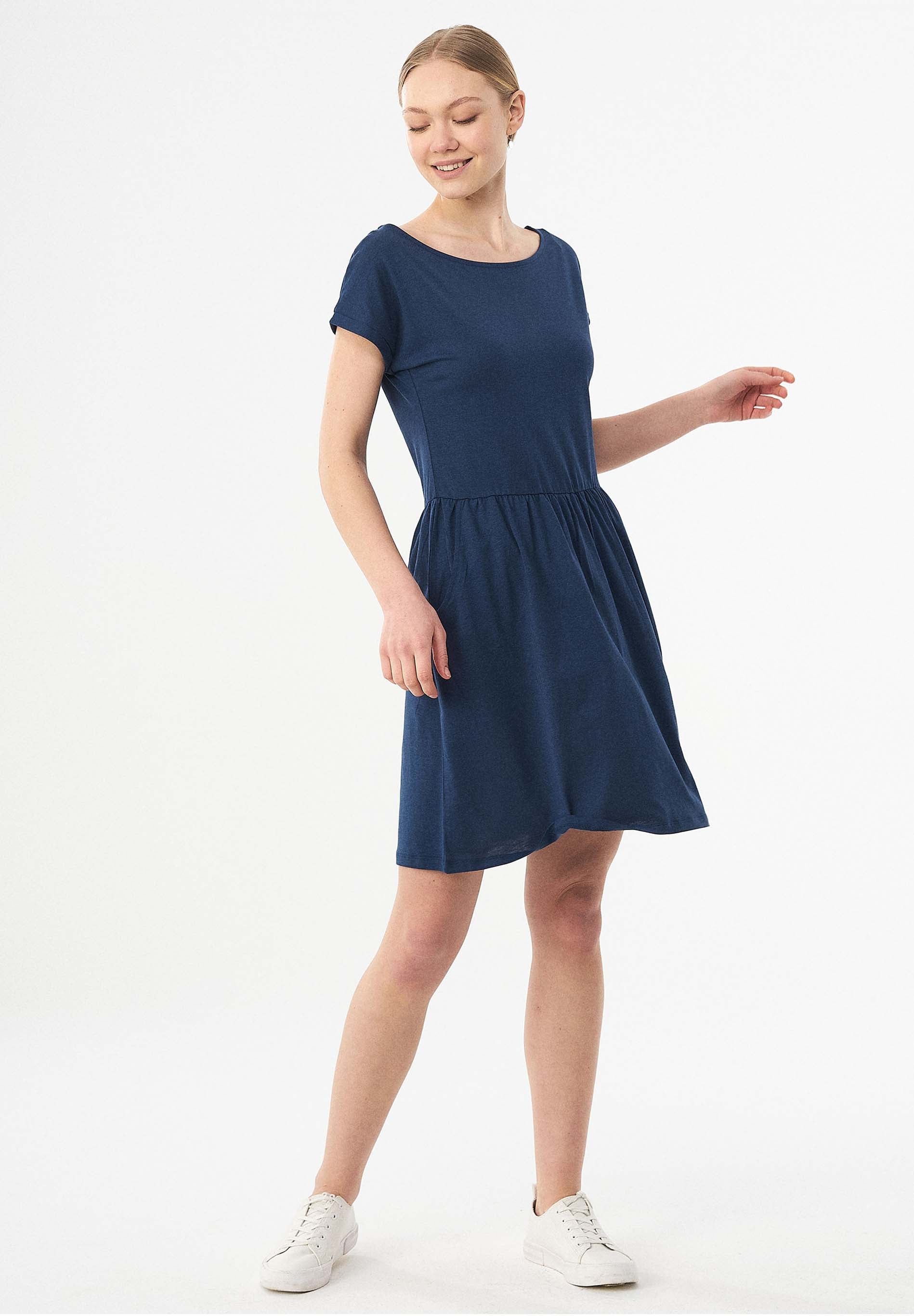 Jerseykleid aus TENCEL™ Lyocell und Bio-Baumwolle