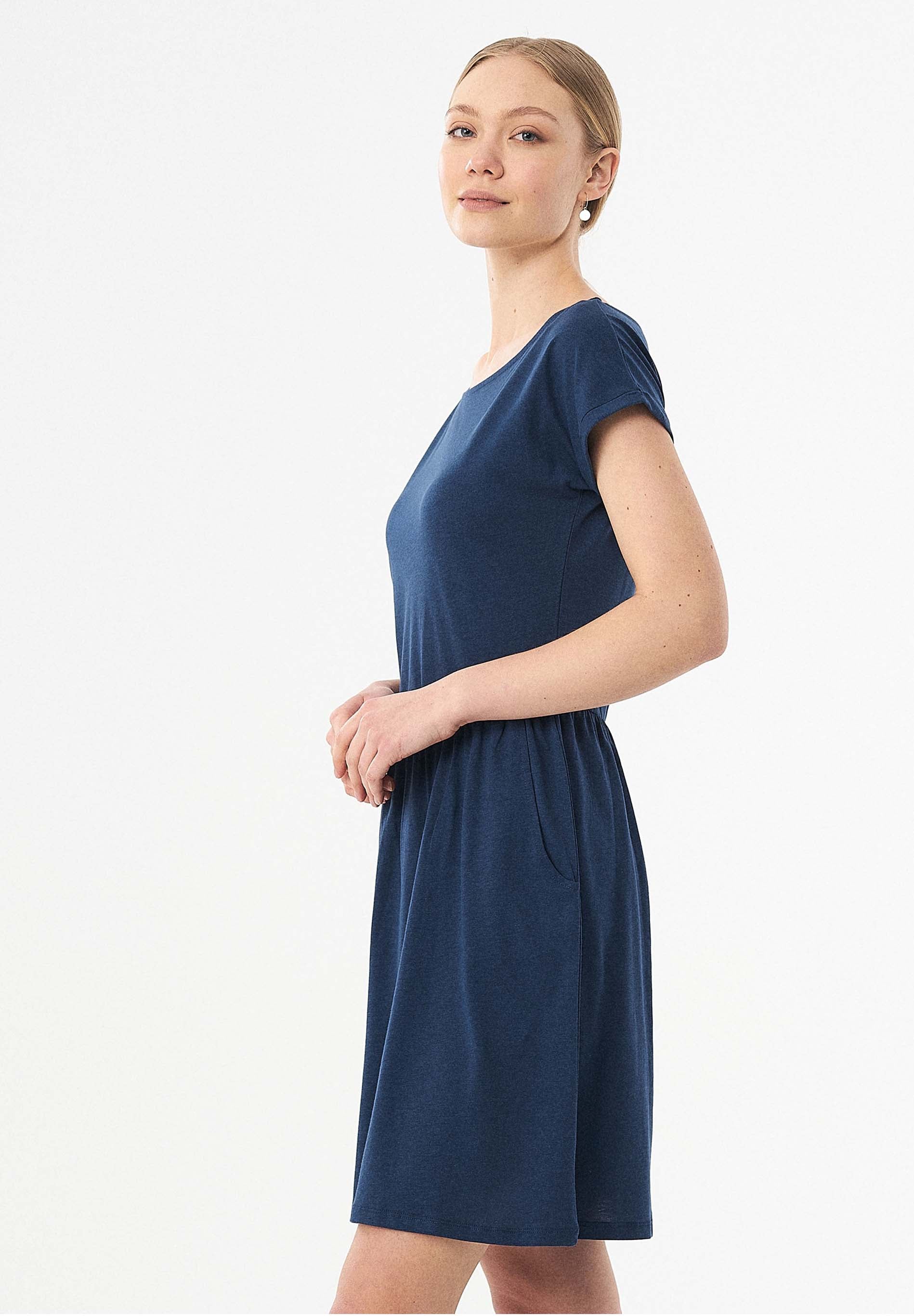 Jerseykleid aus TENCEL™ Lyocell und Bio-Baumwolle