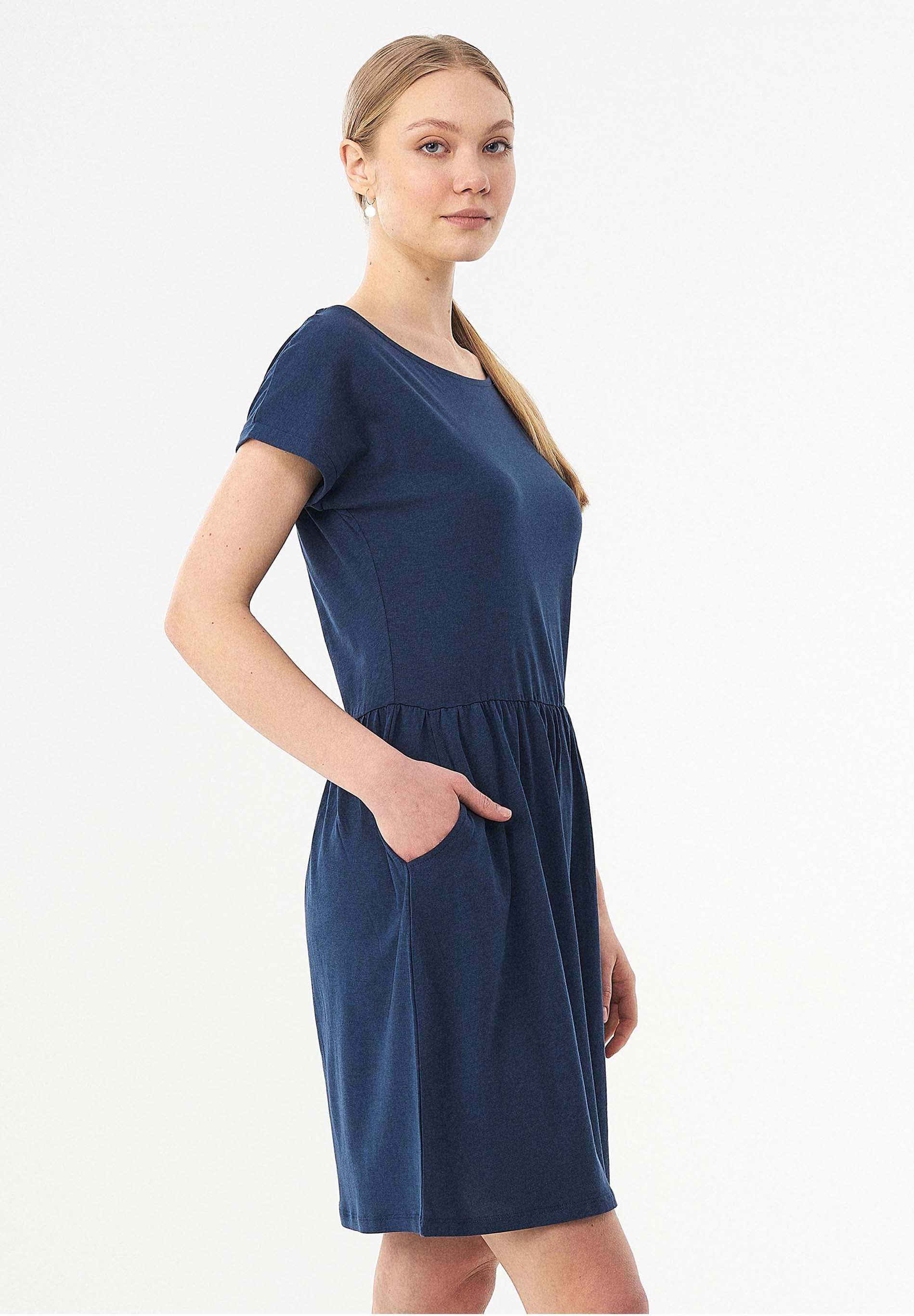 Jerseykleid aus TENCEL™ Lyocell und Bio-Baumwolle