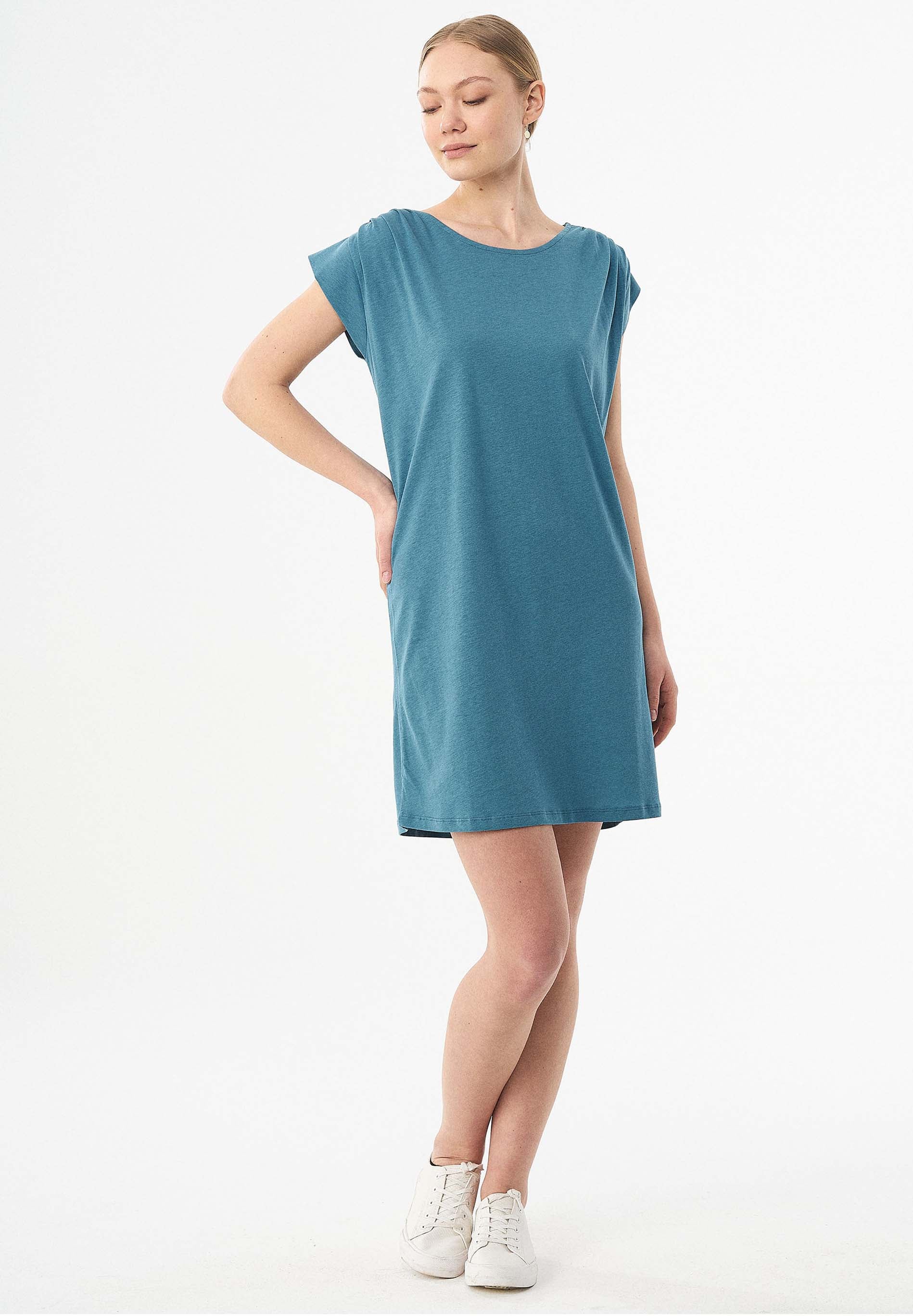 Jerseykleid aus TENCEL™ Lyocell und Bio-Baumwolle
