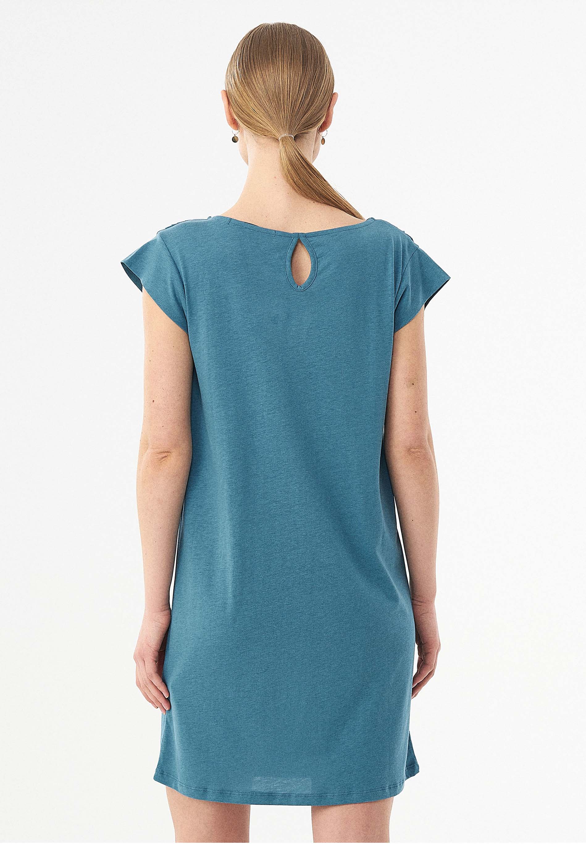 Jerseykleid aus TENCEL™ Lyocell und Bio-Baumwolle