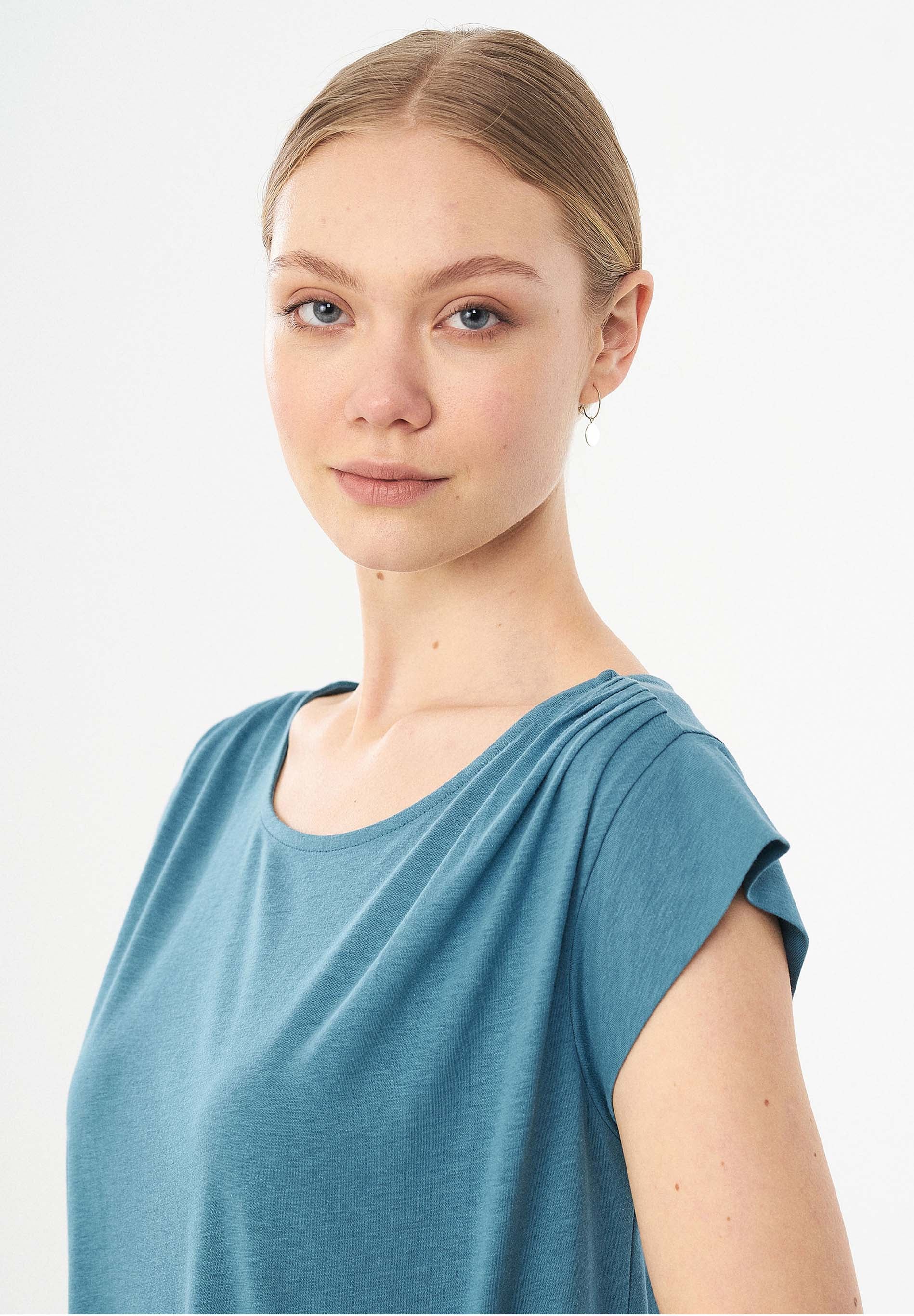 Jerseykleid aus TENCEL™ Lyocell und Bio-Baumwolle