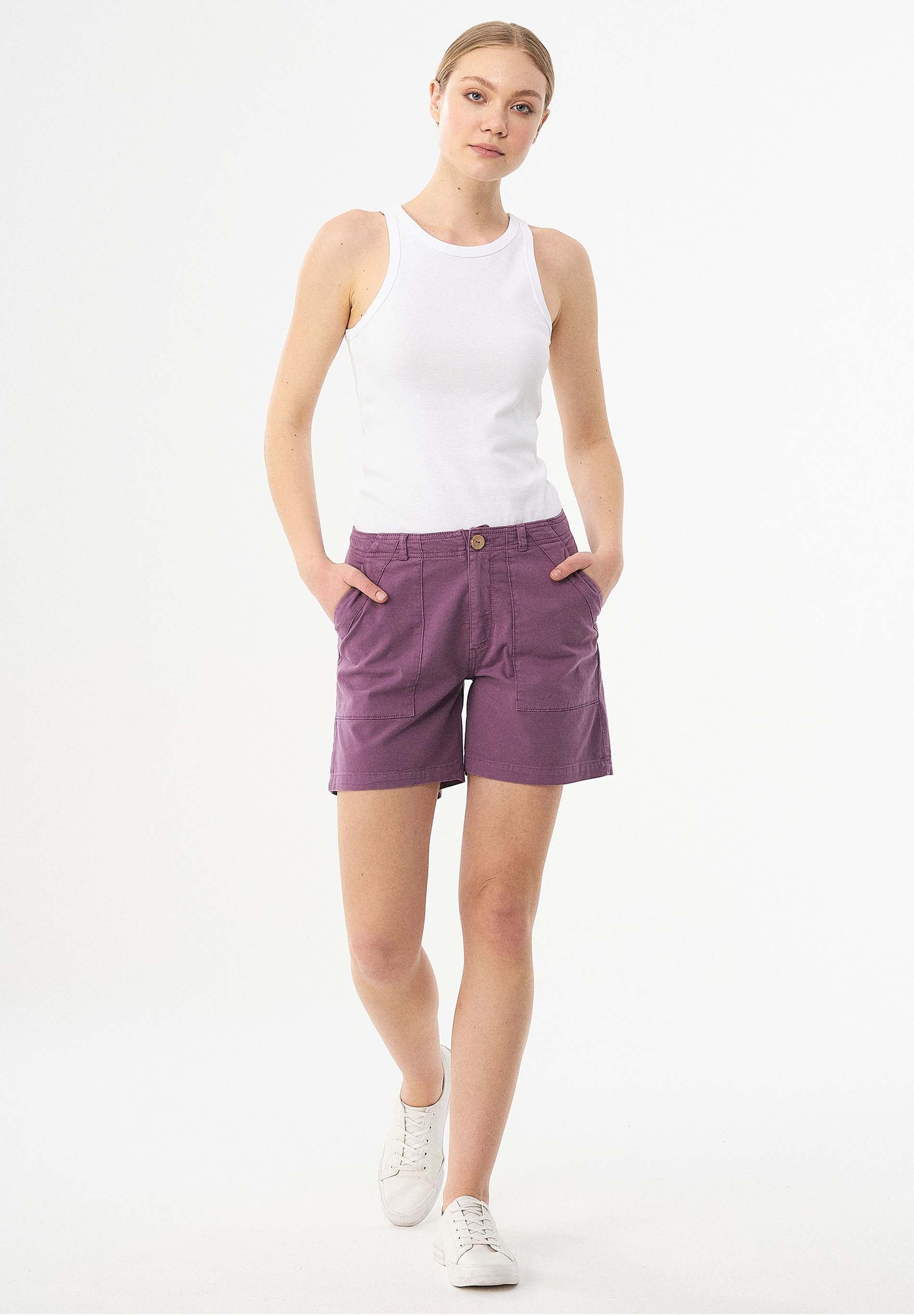 Shorts aus Bio-Baumwolle