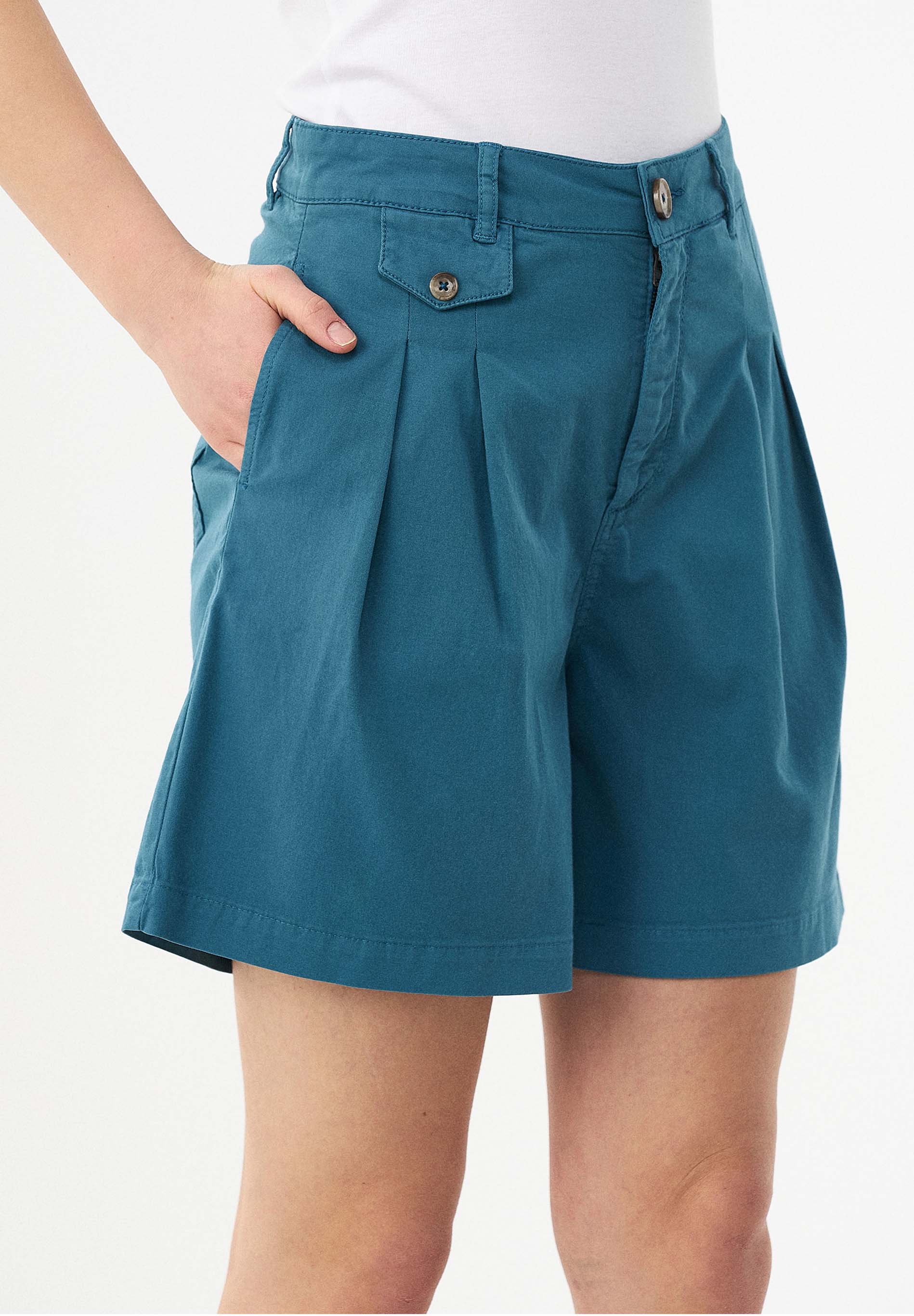 Shorts aus Bio-Baumwolle